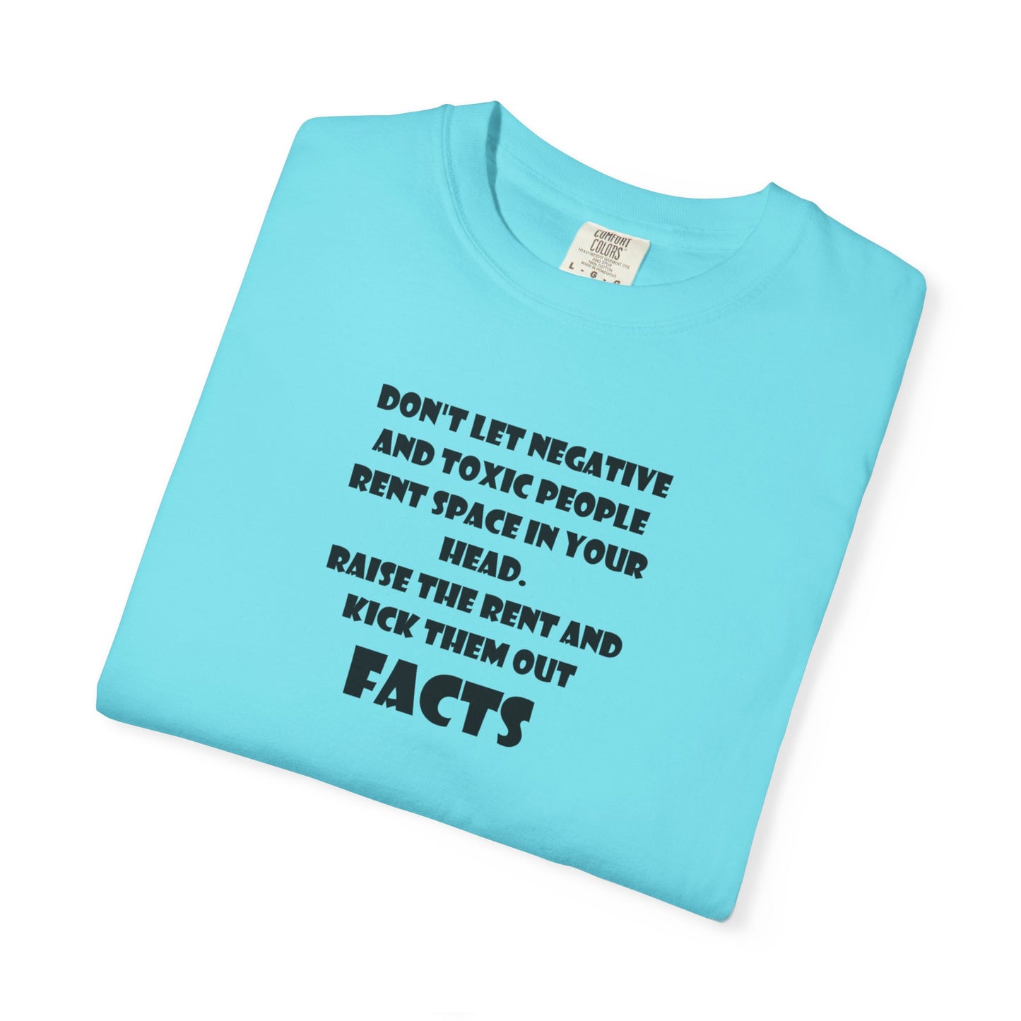 Graphic T-Shirt - Don't Let Negative Toxic People Rent Space In Your Head