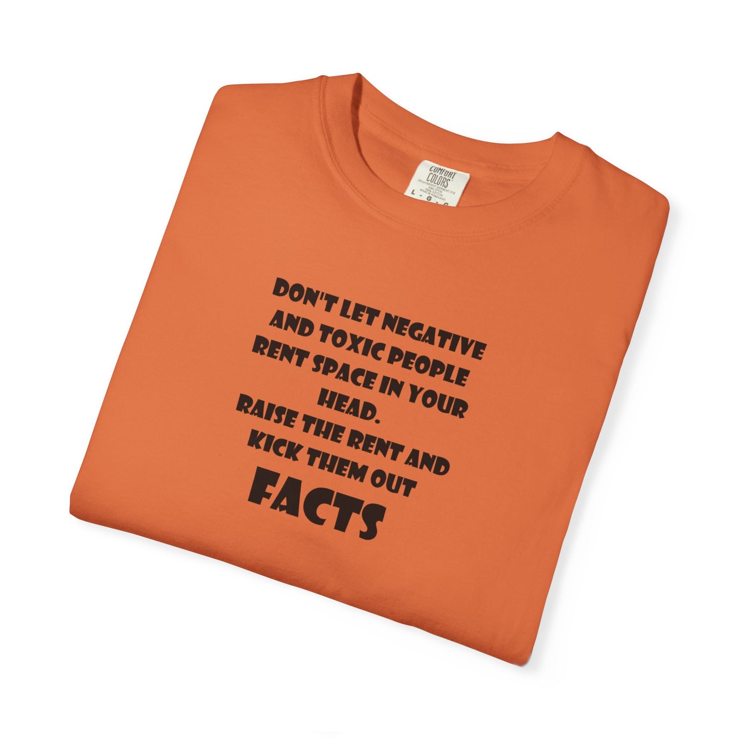 Graphic T-Shirt - Don't Let Negative Toxic People Rent Space In Your Head