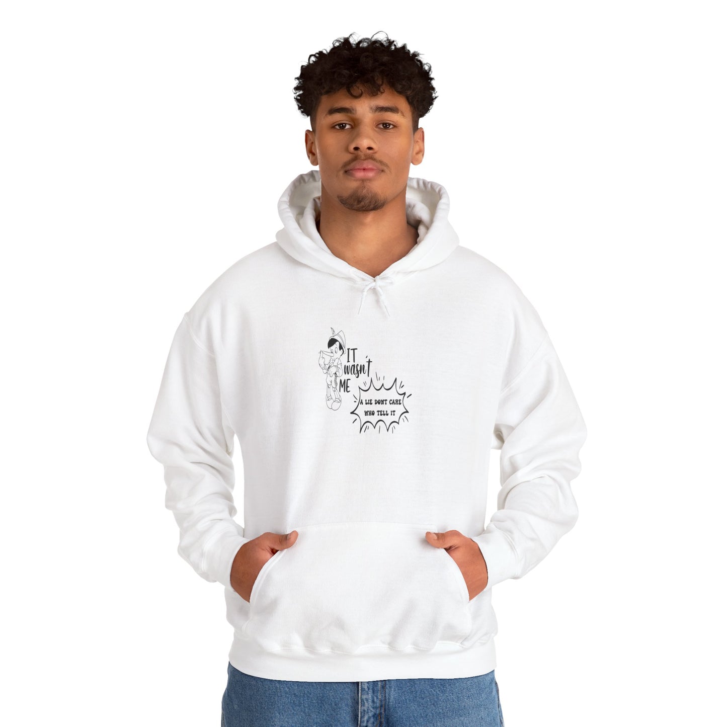 Hooded Sweatshirt - A Lie Don't Care
