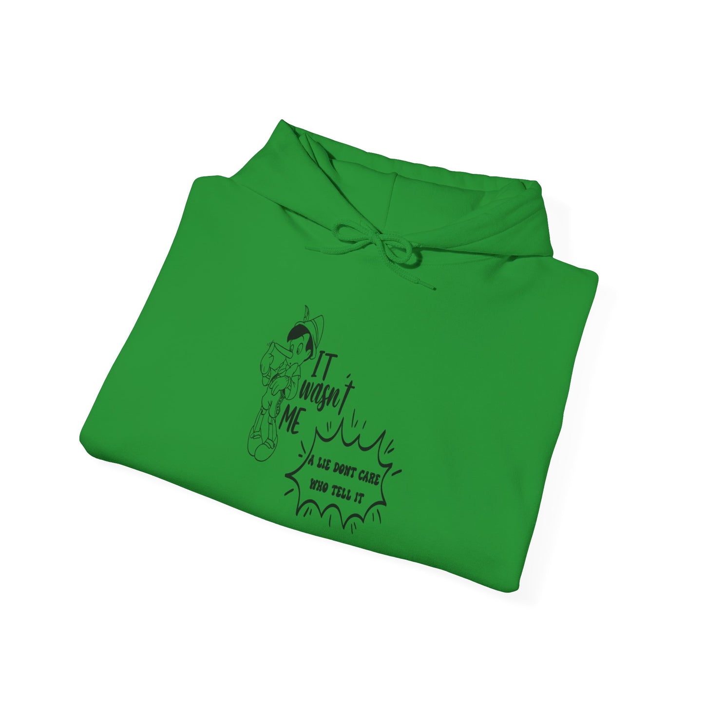 Hooded Sweatshirt Pinocchio and a Lie Design
