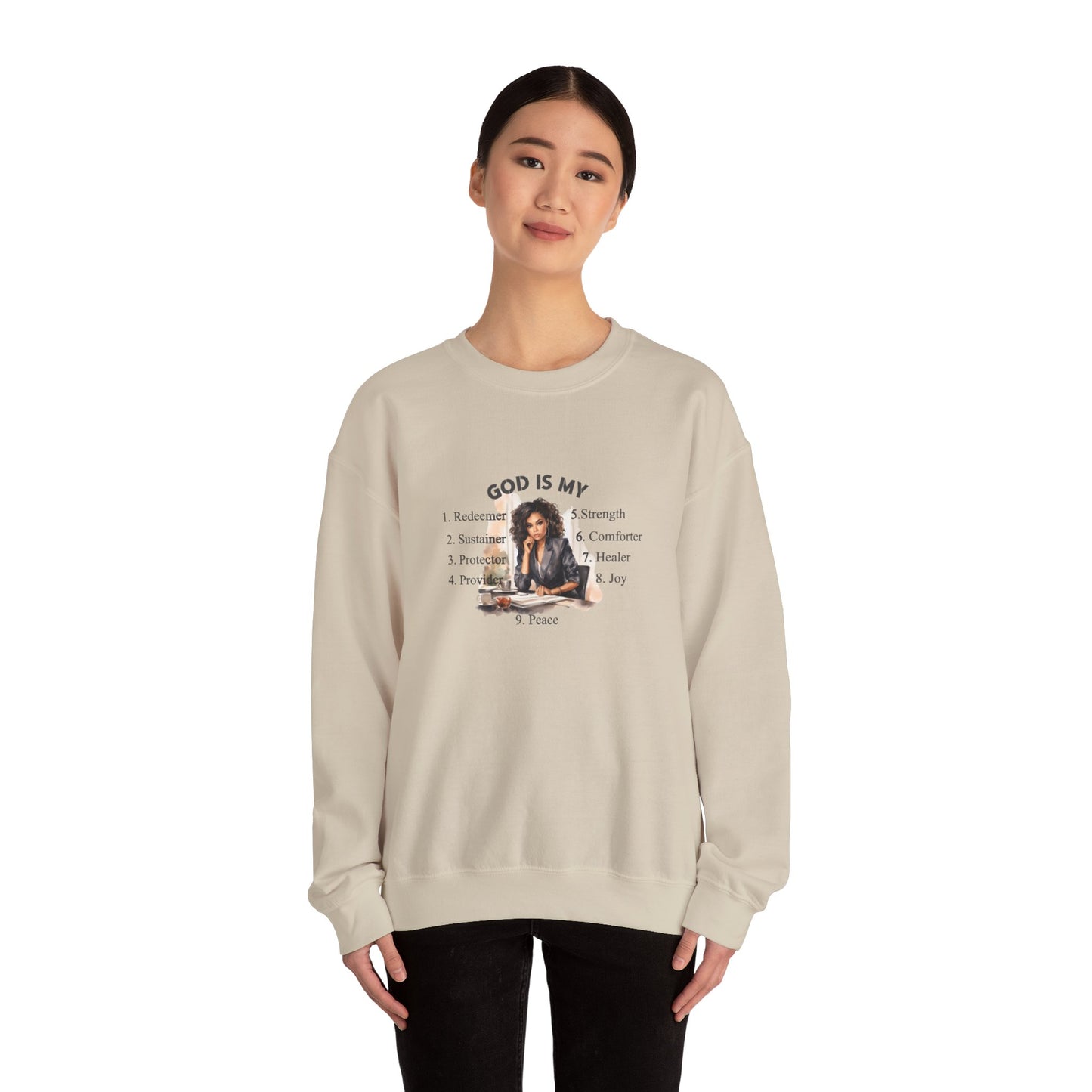 Religious Sweatshirt God is My Everything