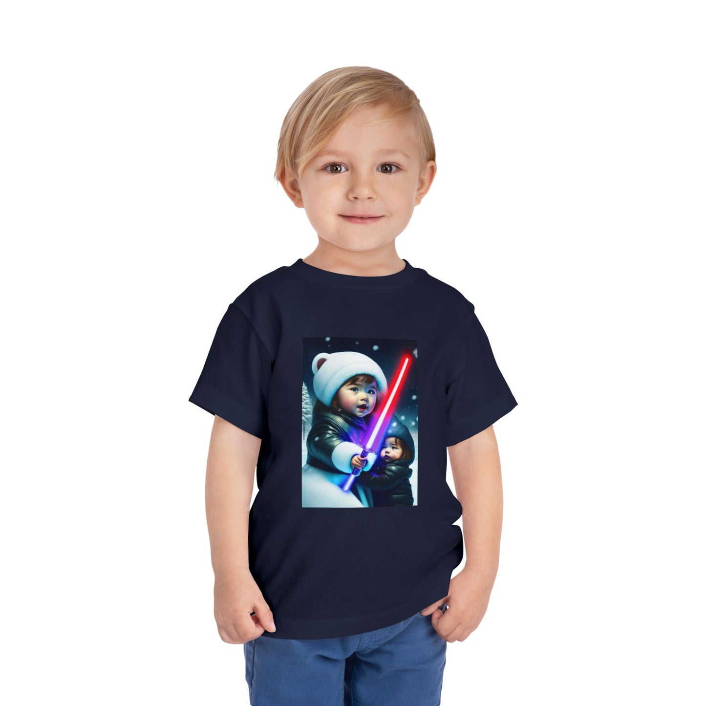 Galactic Adventure Toddler Tee, Kid's Science Fiction Shirt, Star Wars Inspired T-Shirt, Fun Playtime Outfit, Birthday Gift for Kids