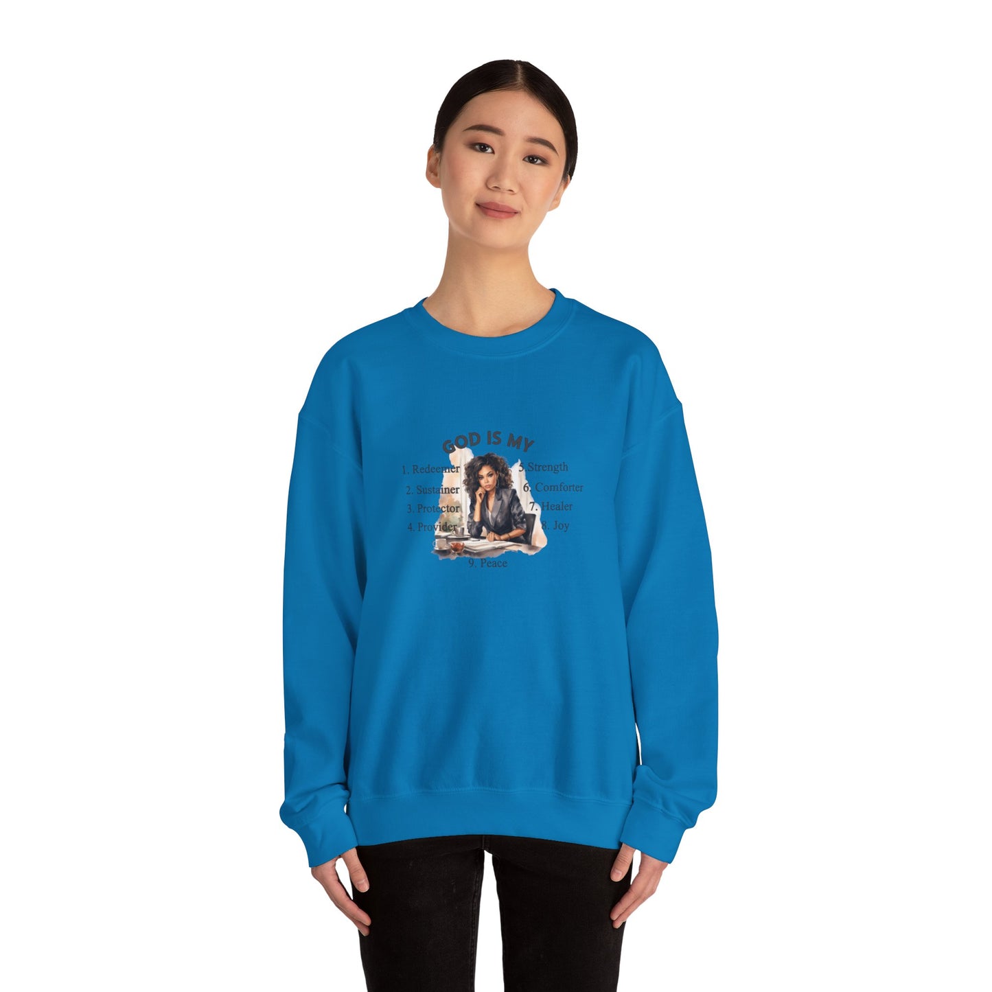 Religious Sweatshirt God is My Everything