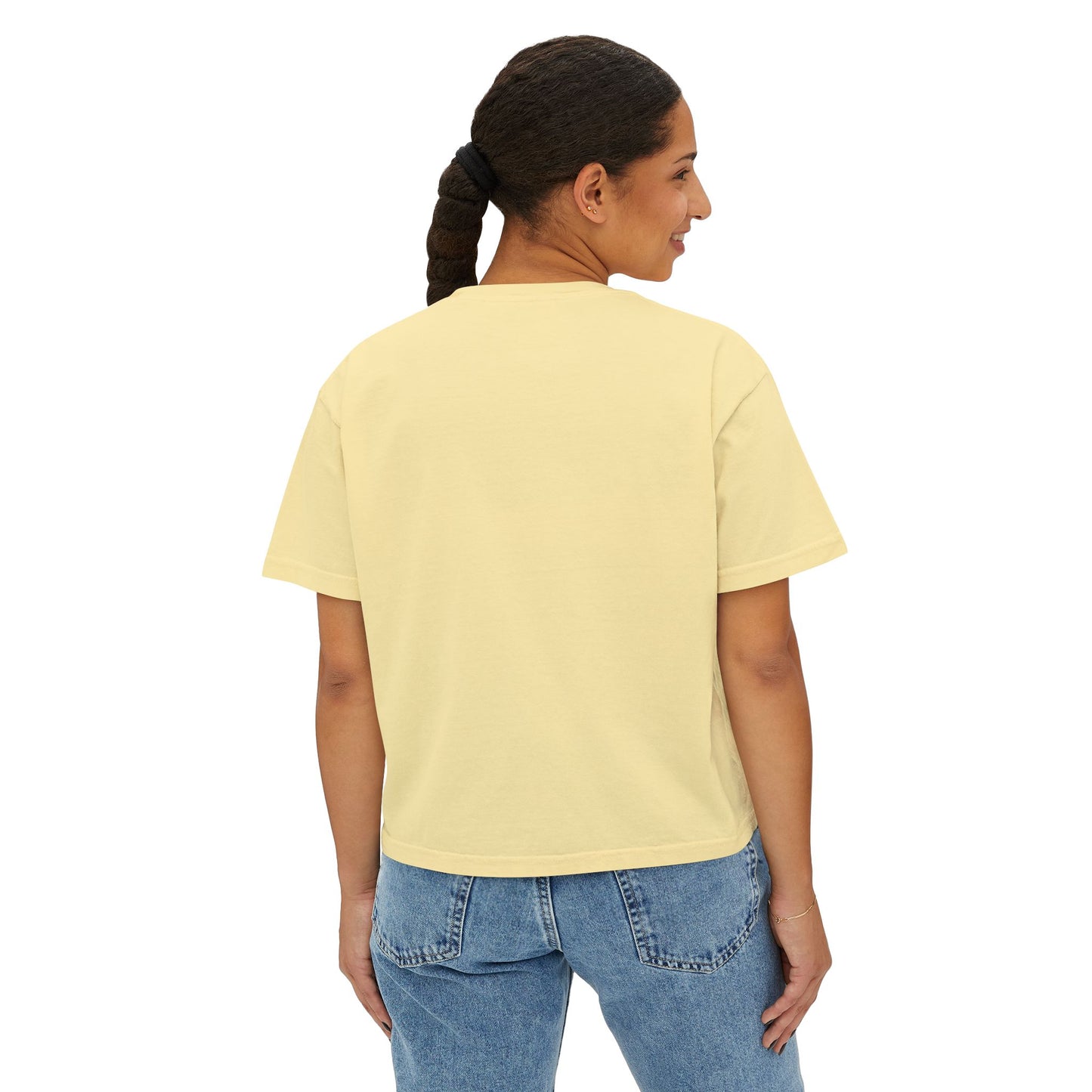 Boxy Tee Love Grows Here Shirt