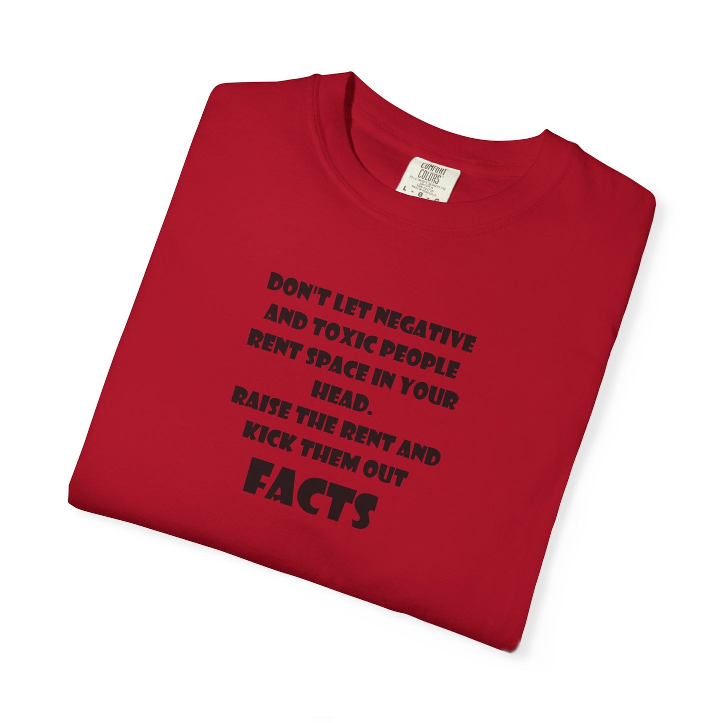 Graphic T-Shirt - Don't Let Negative Toxic People Rent Space In Your Head