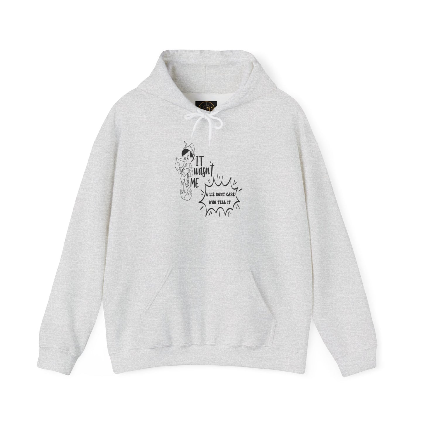 Hooded Sweatshirt Pinocchio and a Lie Design