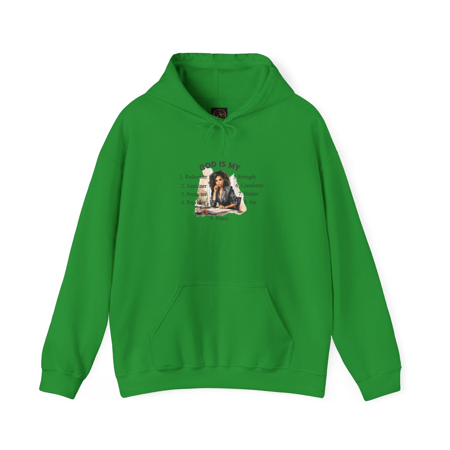 Inspirational Sweatshirt - 'God is My' Unisex Hoodie
