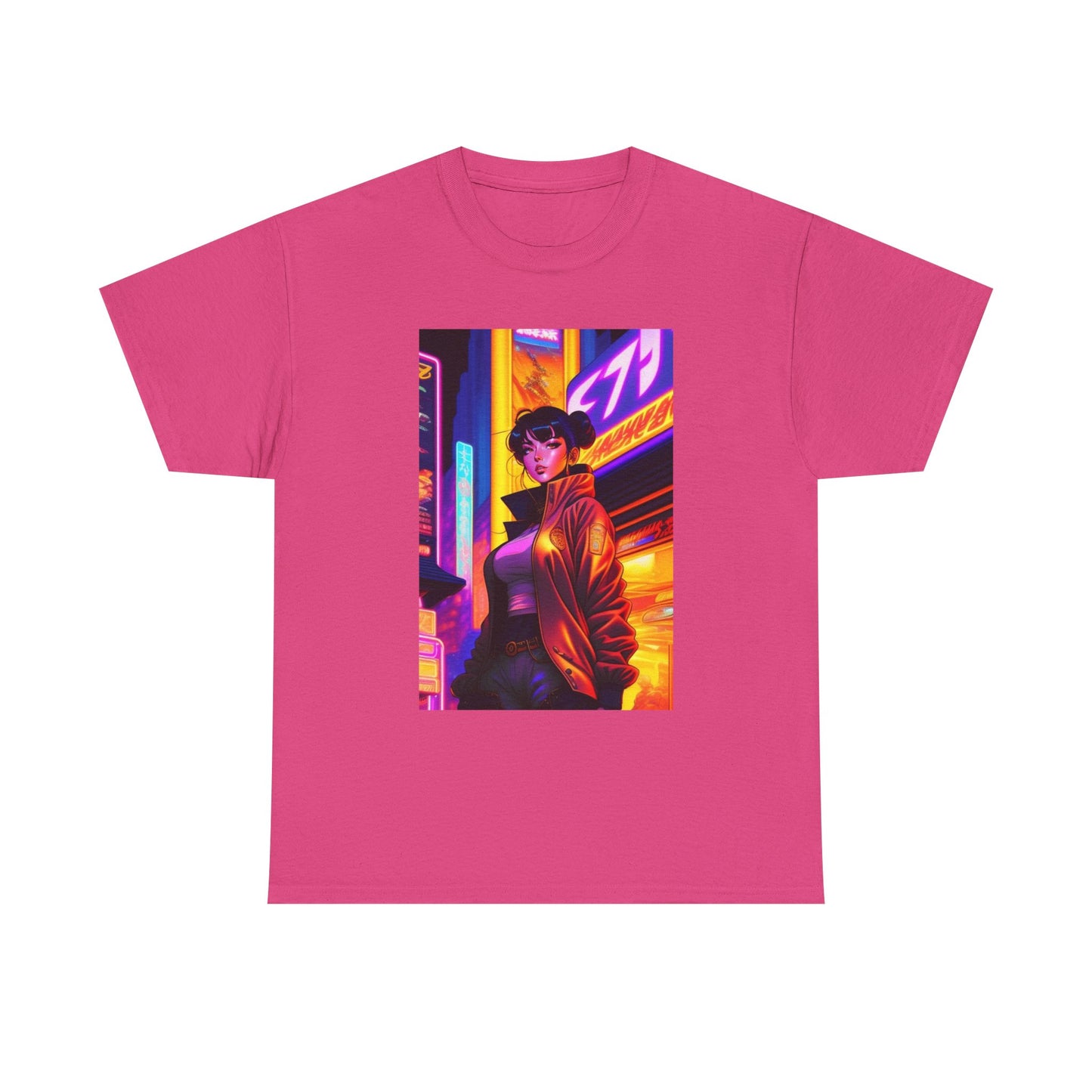 Vibrant Urban Art Tee | Unisex Cotton T-Shirt Inspired by City Life, Casual Wear, Gift for Art Lovers, Artistic Apparel, Streetwear Style