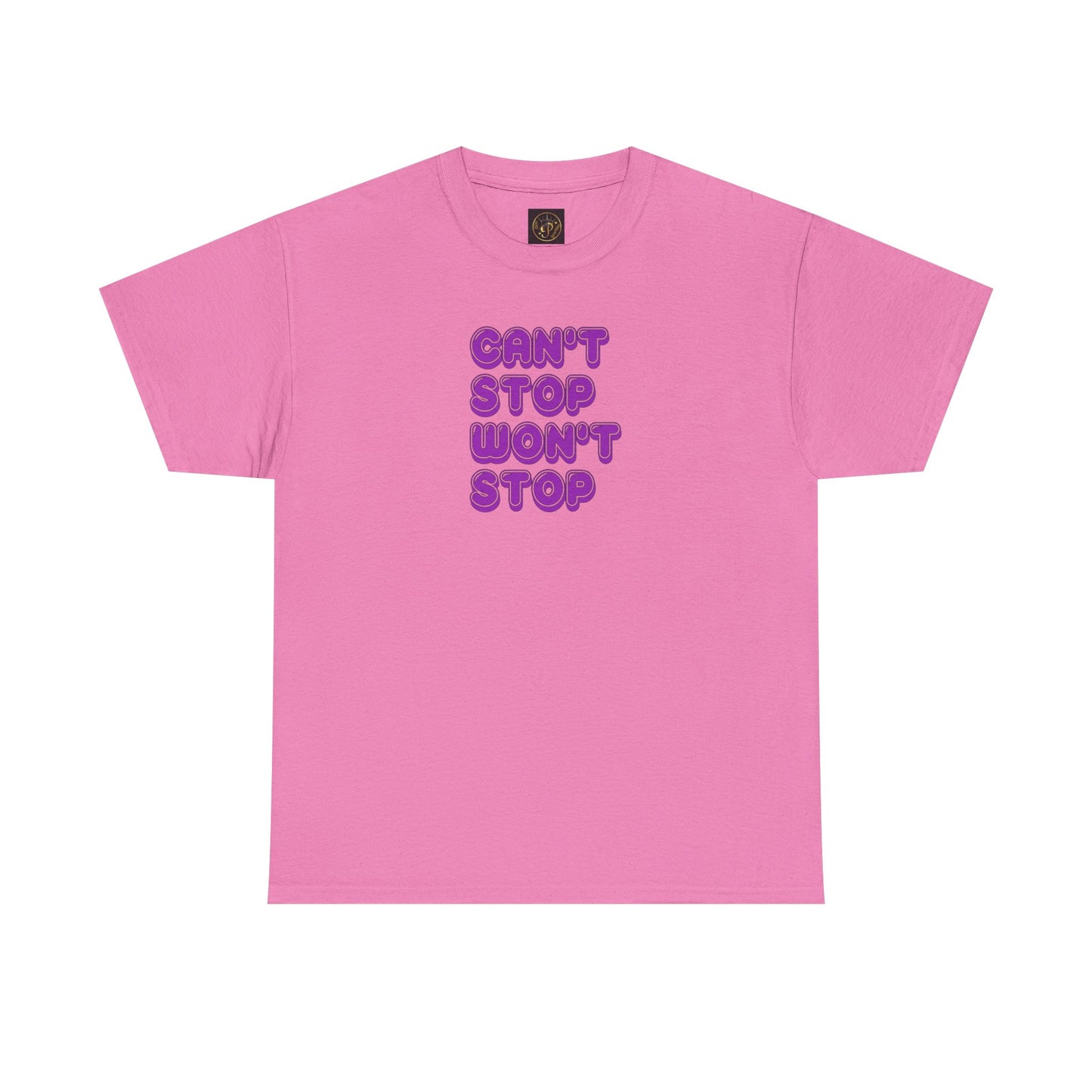 Cotton Tee - Can't Stop Won't Stop