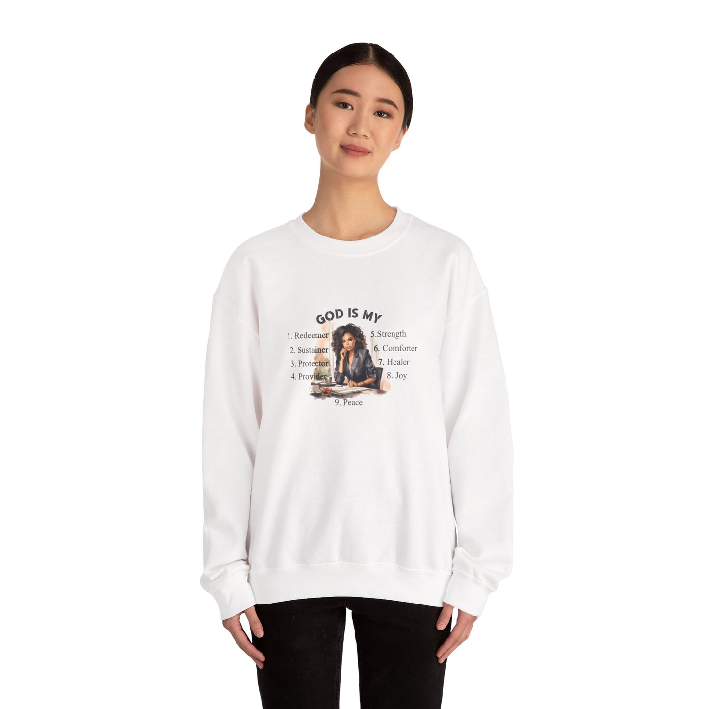 Religious Sweatshirt God is My Everything