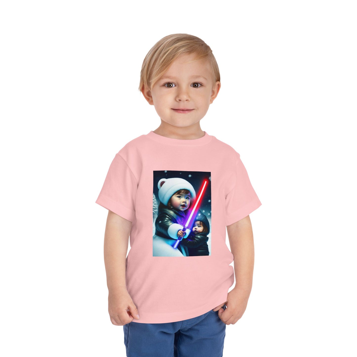 Galactic Adventure Toddler Tee, Kid's Science Fiction Shirt, Star Wars Inspired T-Shirt, Fun Playtime Outfit, Birthday Gift for Kids