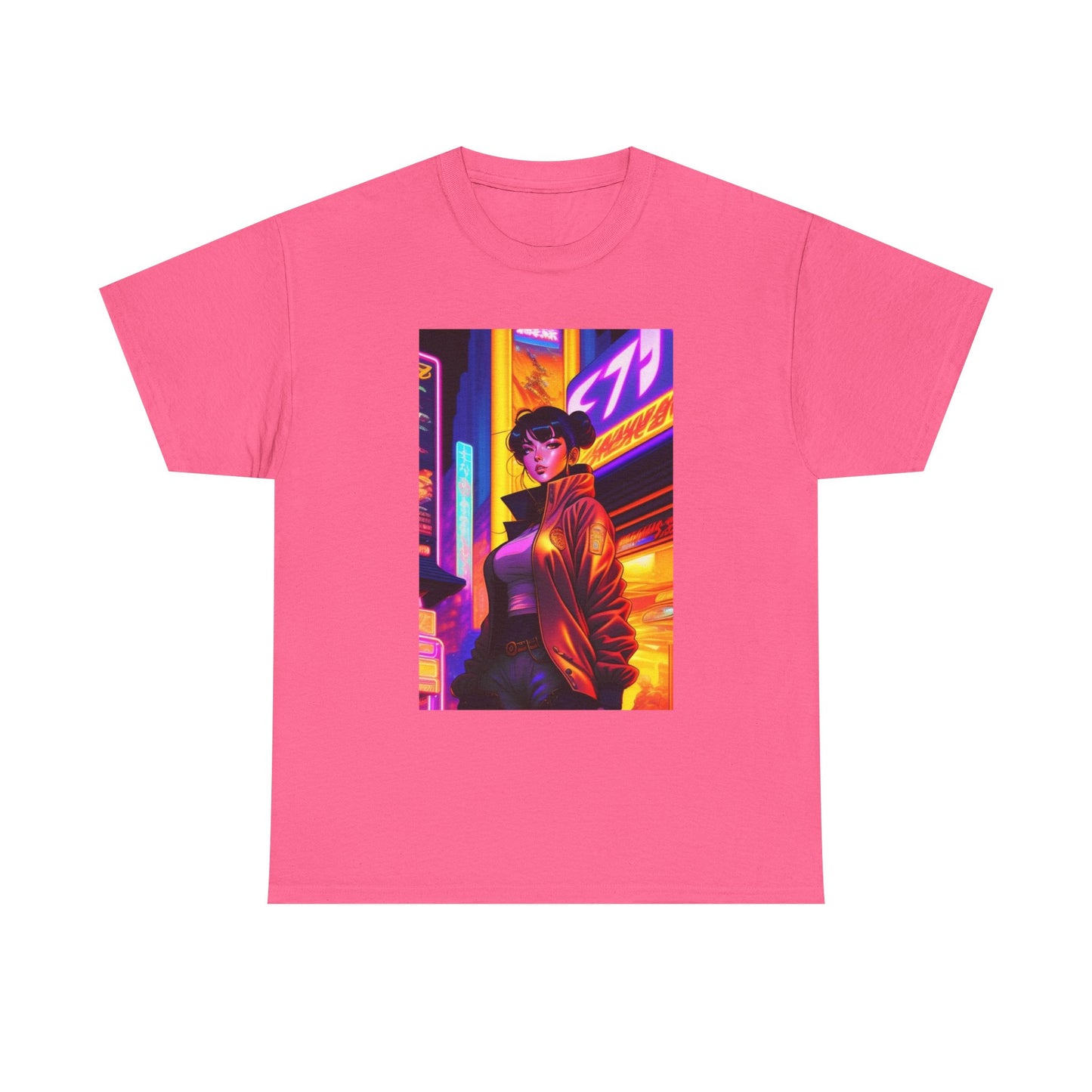 Vibrant Urban Art Tee | Unisex Cotton T-Shirt Inspired by City Life, Casual Wear, Gift for Art Lovers, Artistic Apparel, Streetwear Style