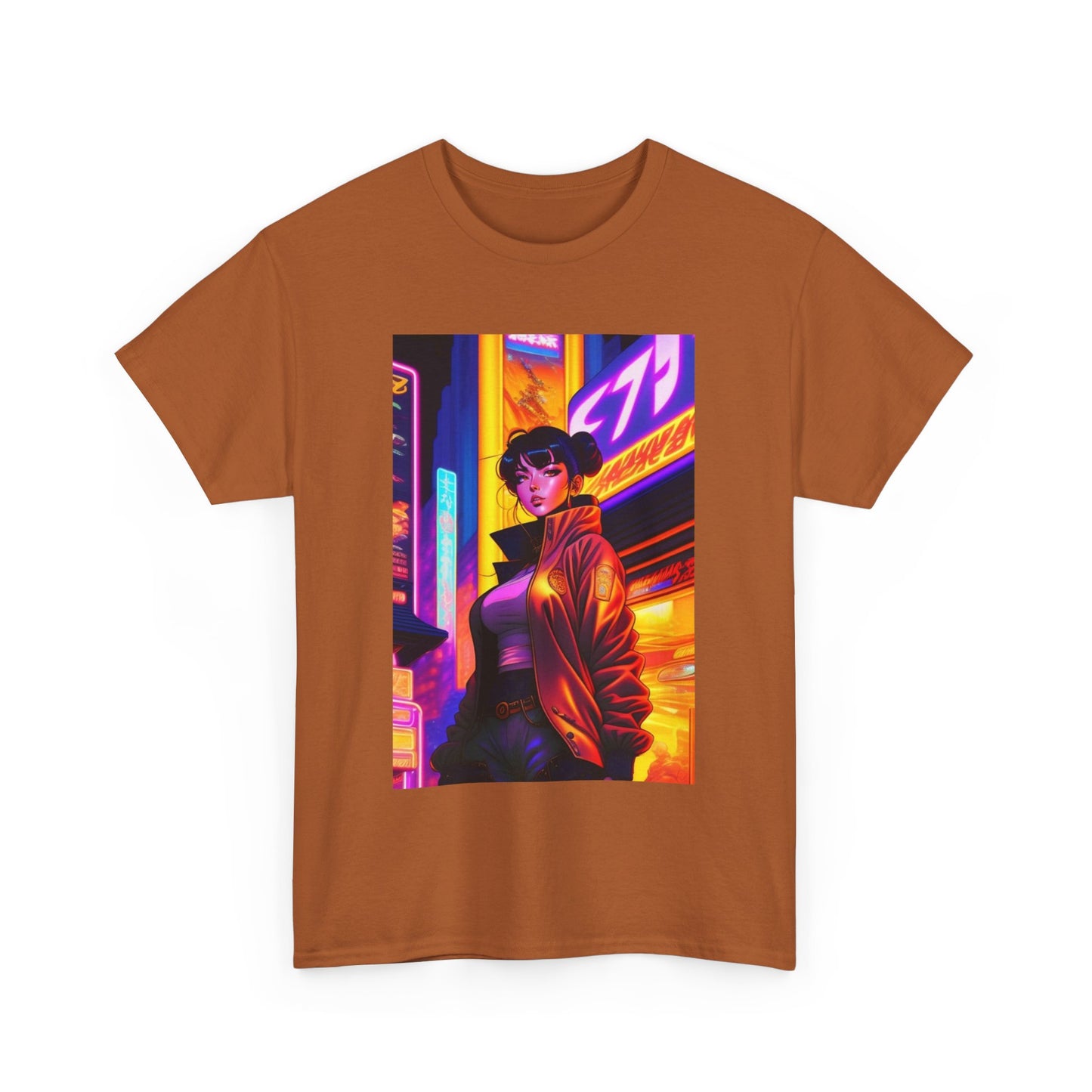 Vibrant Urban Art Tee | Unisex Cotton T-Shirt Inspired by City Life, Casual Wear, Gift for Art Lovers, Artistic Apparel, Streetwear Style
