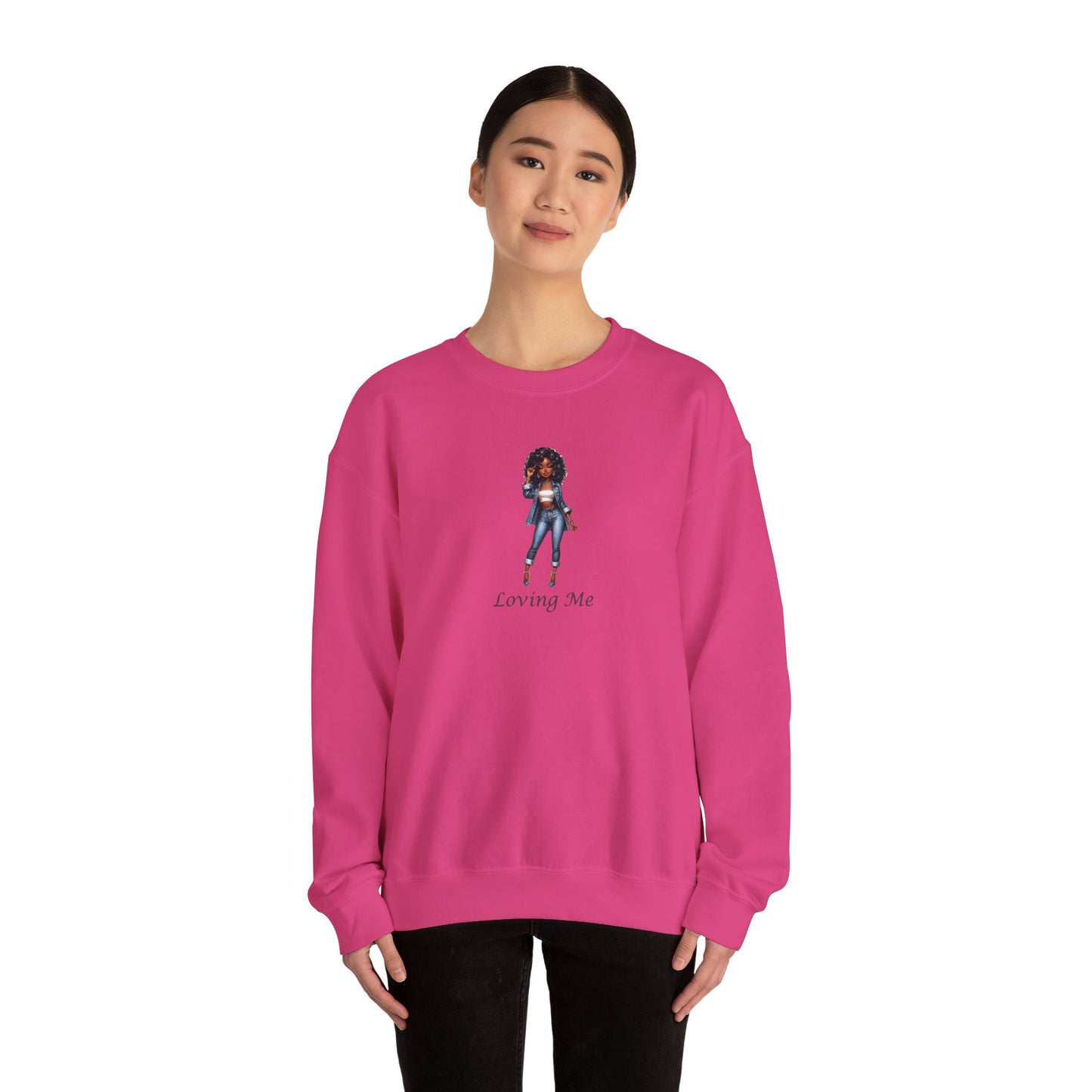 Crewneck Sweatshirt Loving Me