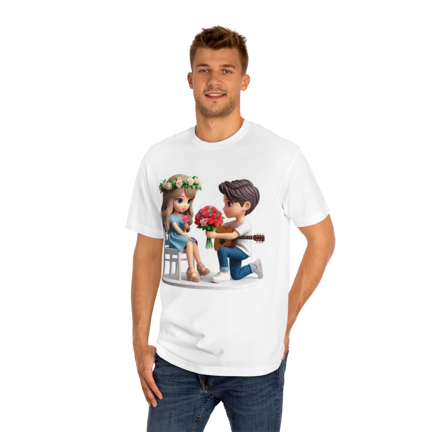 Romantic Cartoon T-Shirt