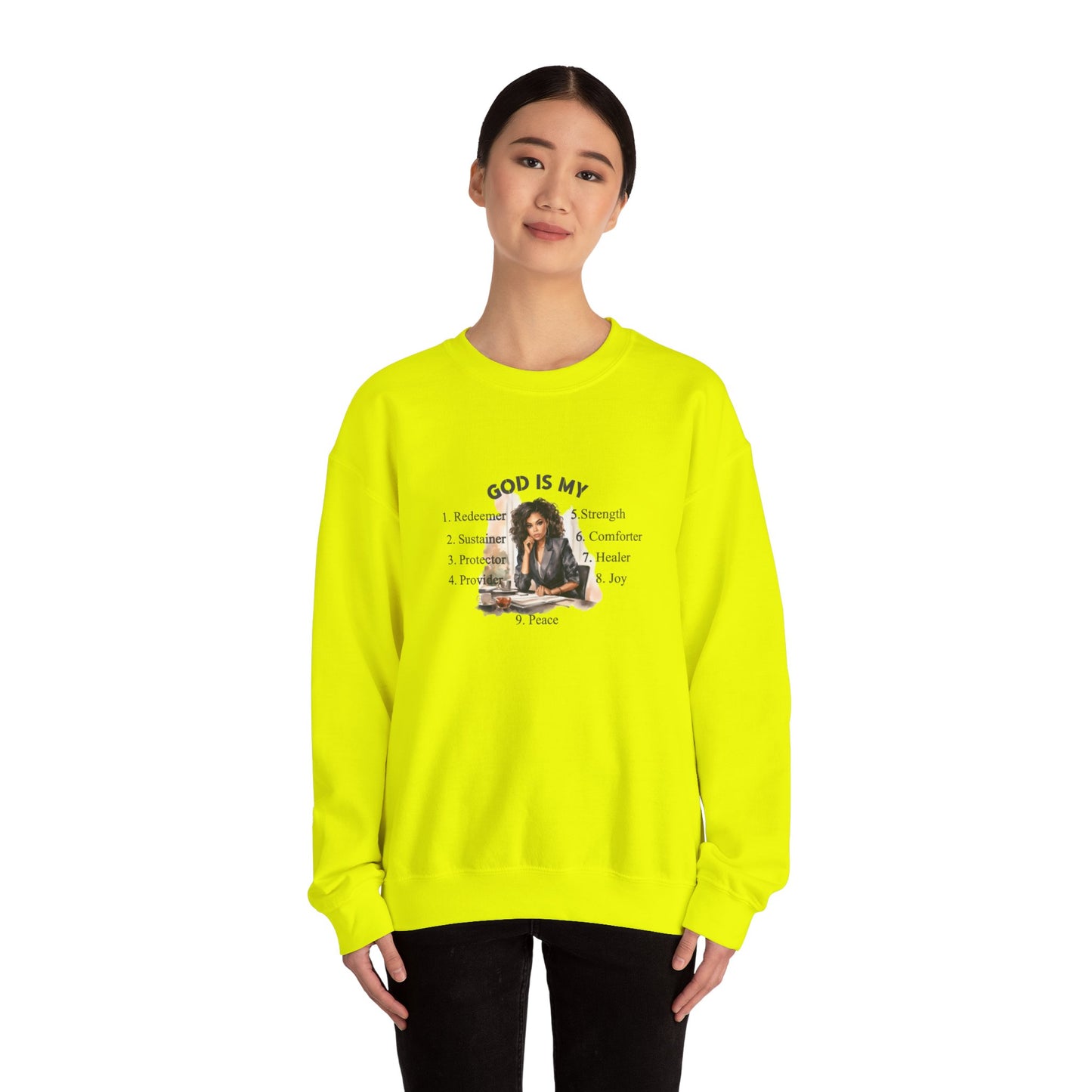 Religious Sweatshirt God is My Everything