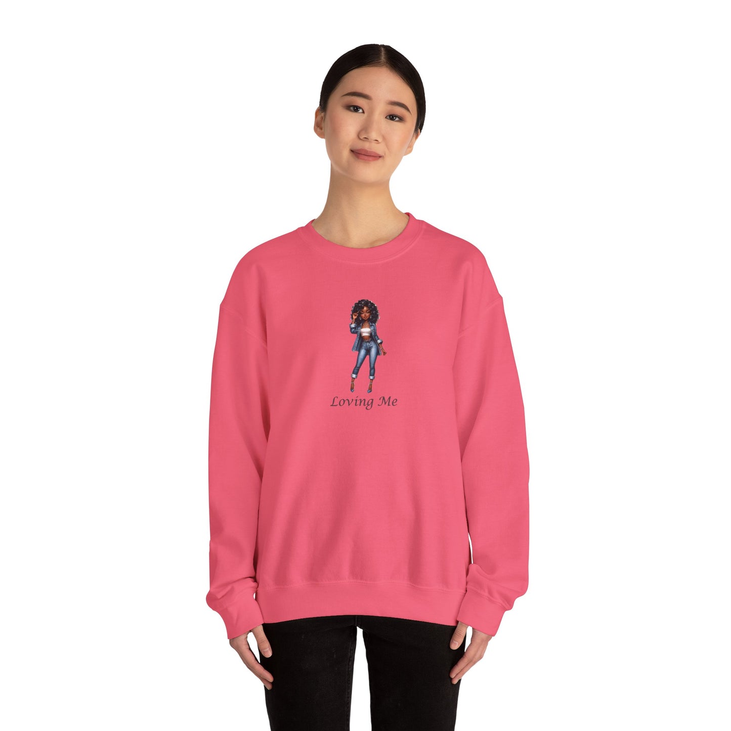 Crewneck Sweatshirt Loving Me