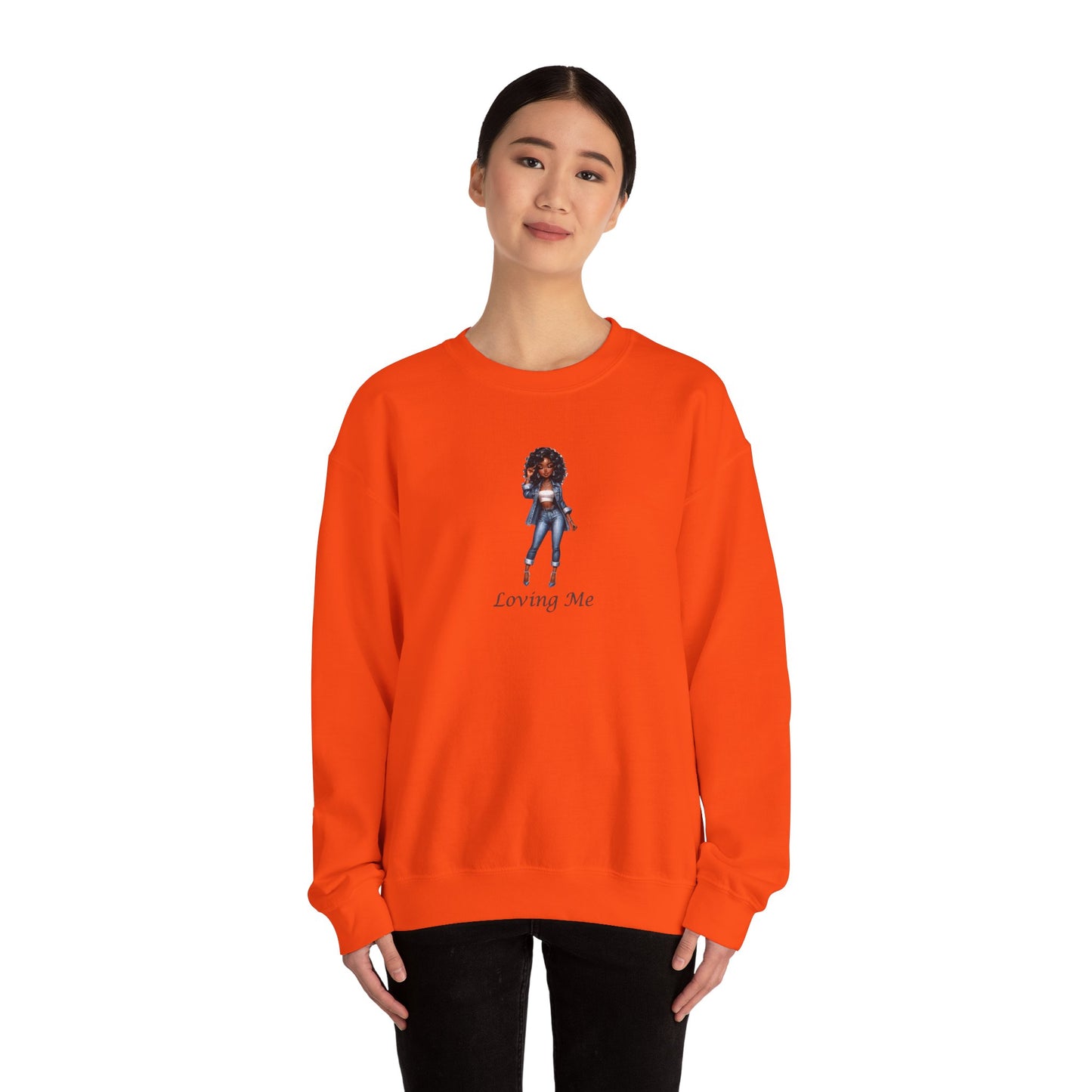 Crewneck Sweatshirt Loving Me