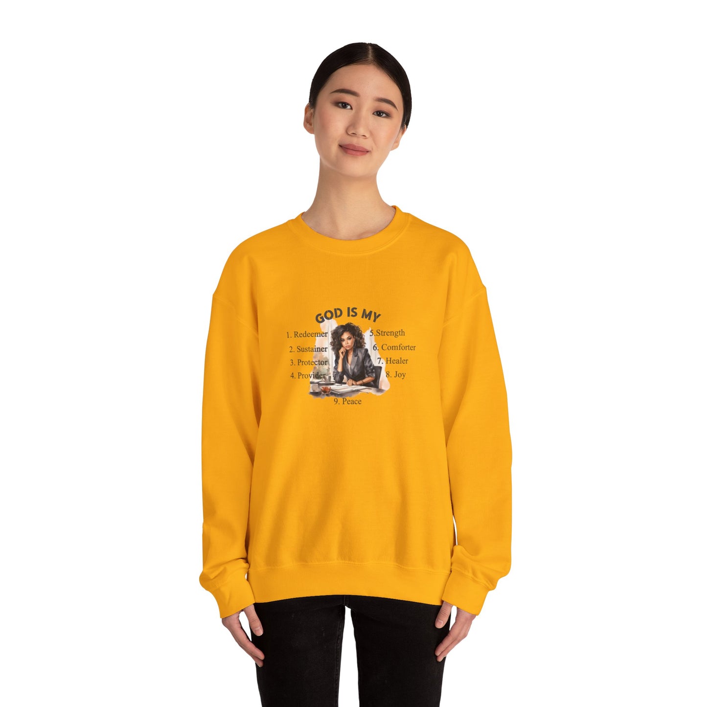 Religious Sweatshirt God is My Everything