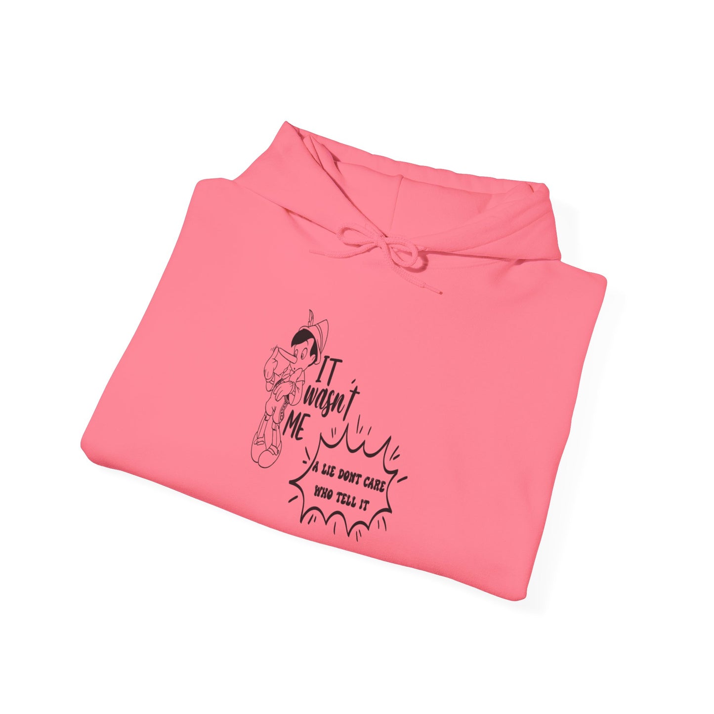 Hooded Sweatshirt Pinocchio and a Lie Design