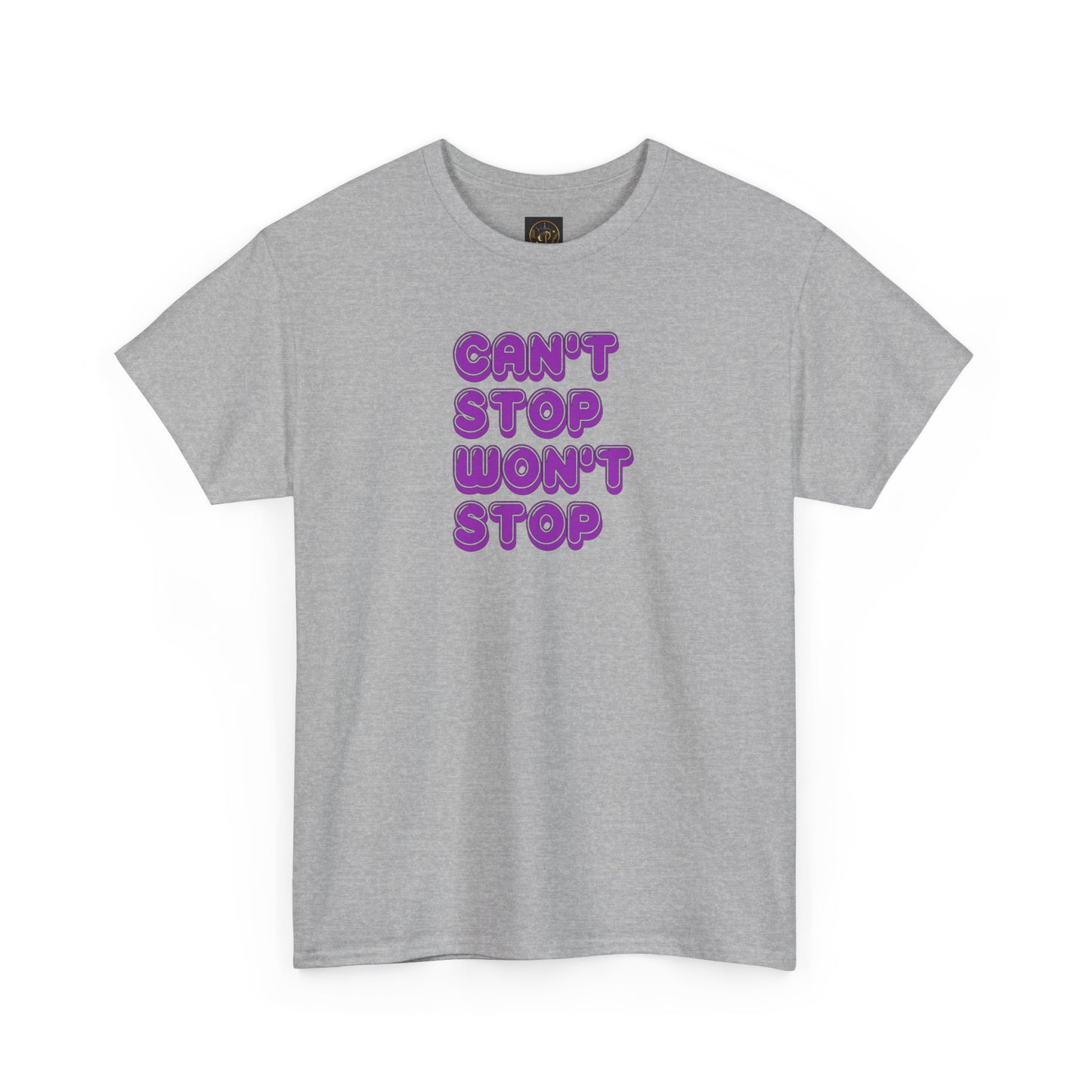 Cotton Tee - Can't Stop Won't Stop
