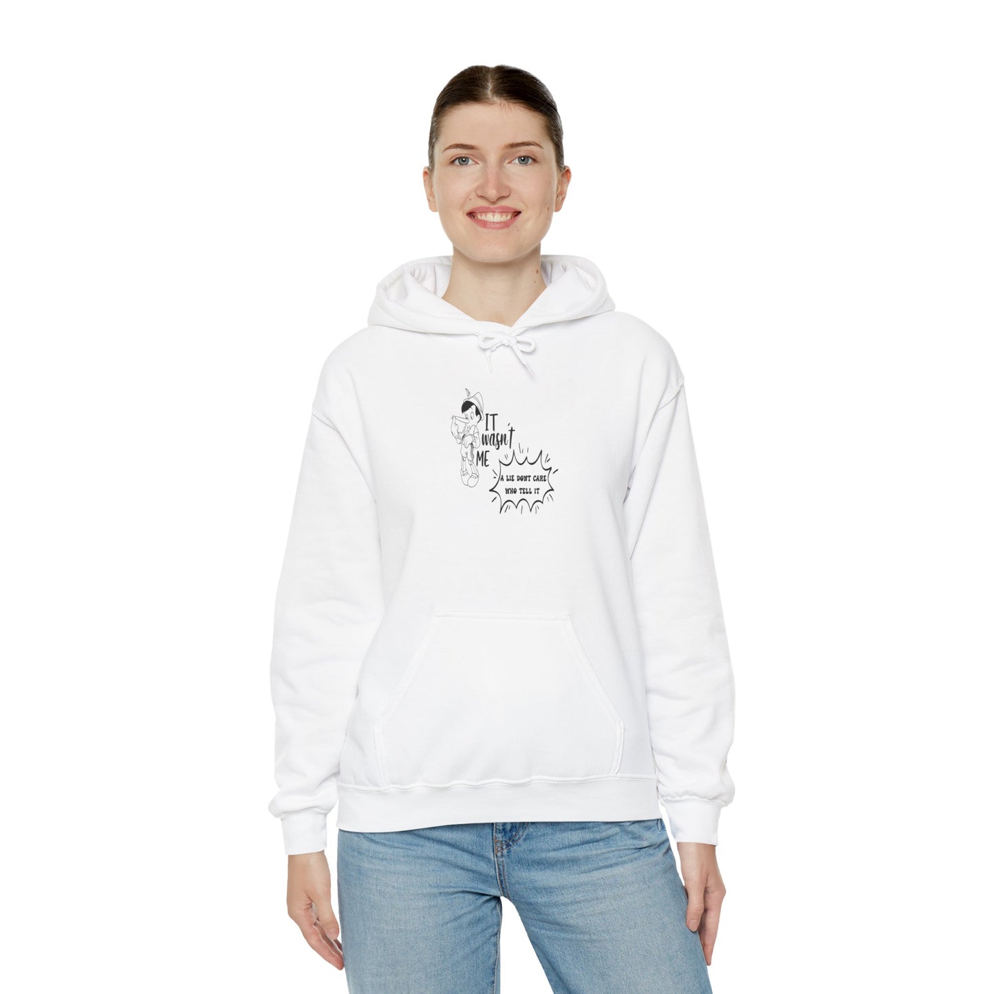 Hooded Sweatshirt - A Lie Don't Care