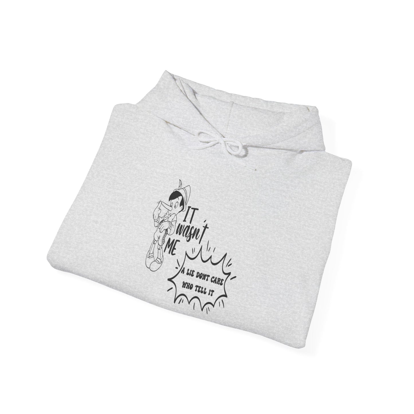 Hooded Sweatshirt Pinocchio and a Lie Design