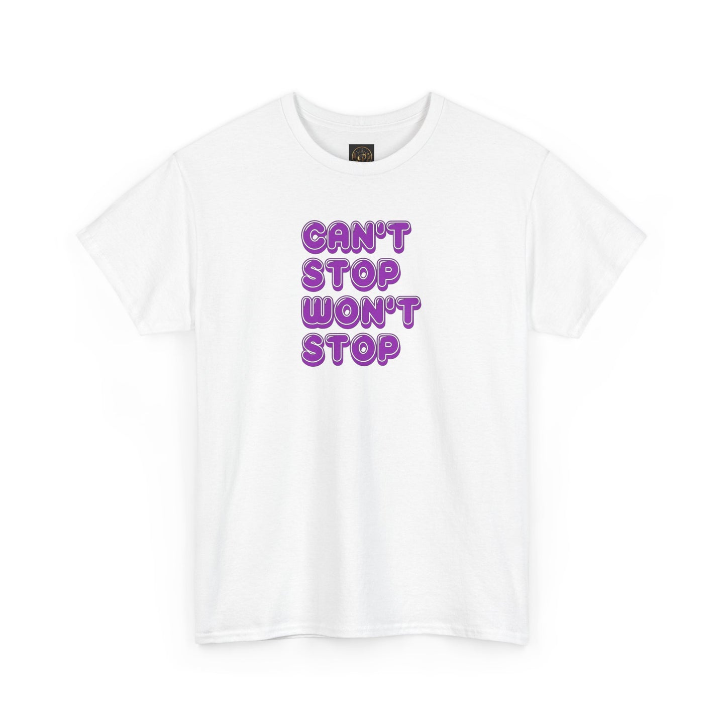 Cotton Tee - Can't Stop Won't Stop