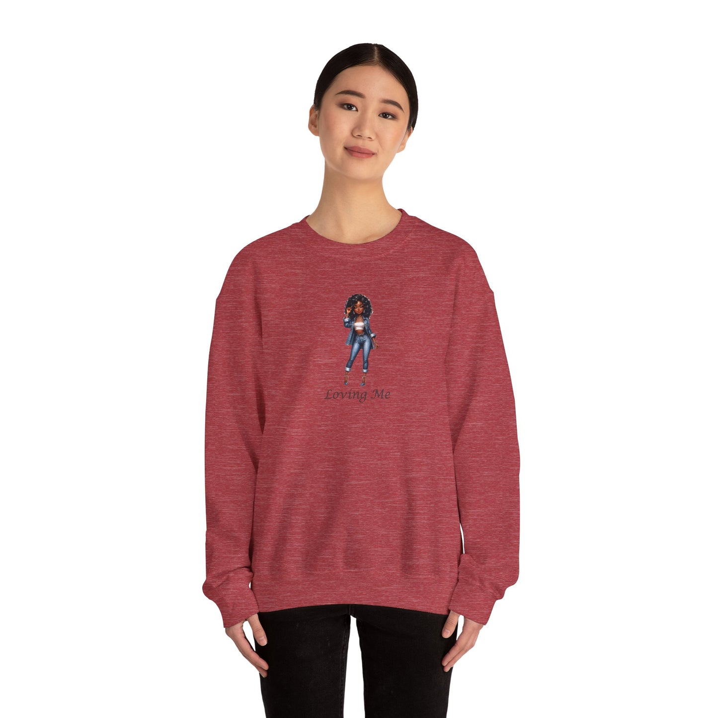 Crewneck Sweatshirt Loving Me