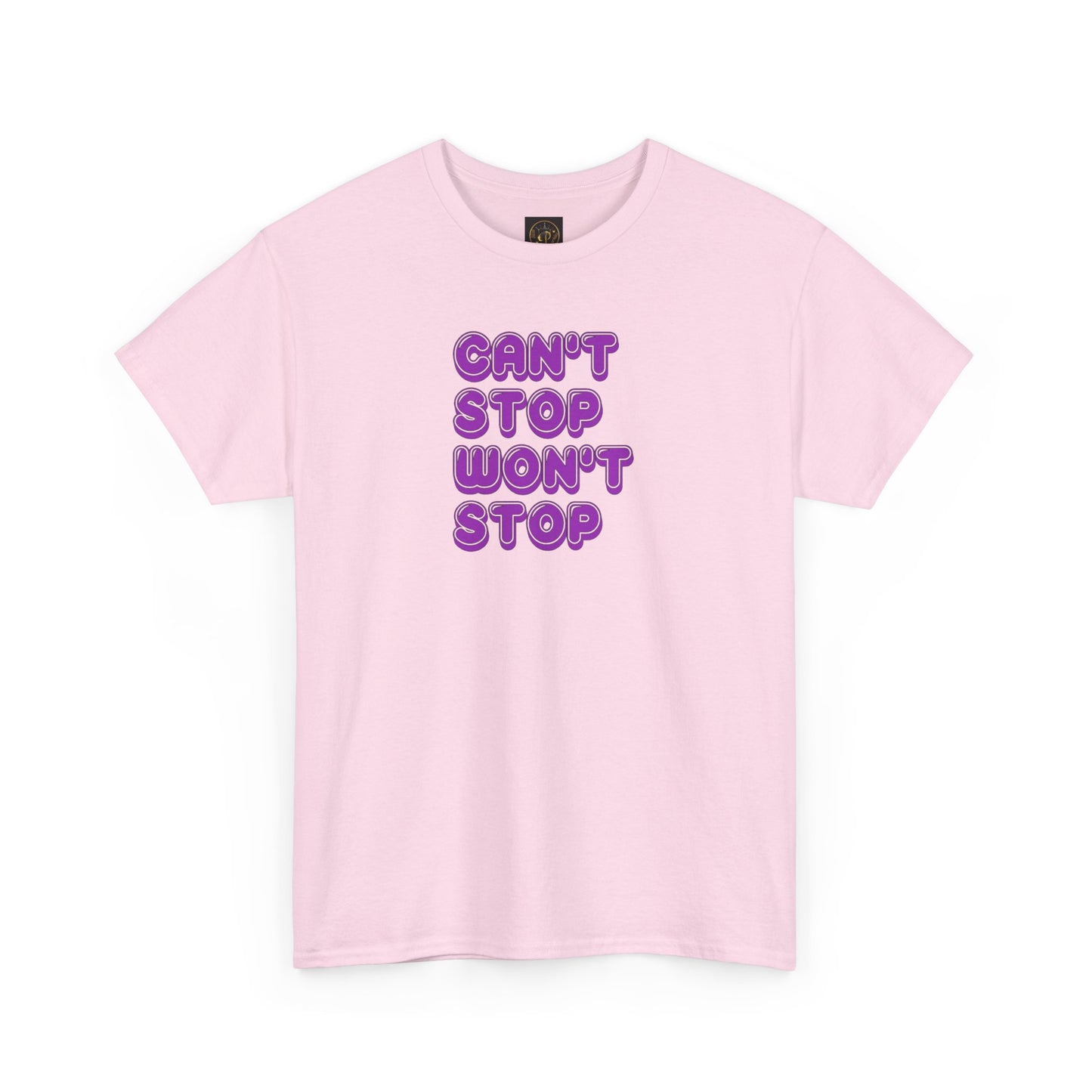 Cotton Tee - Can't Stop Won't Stop