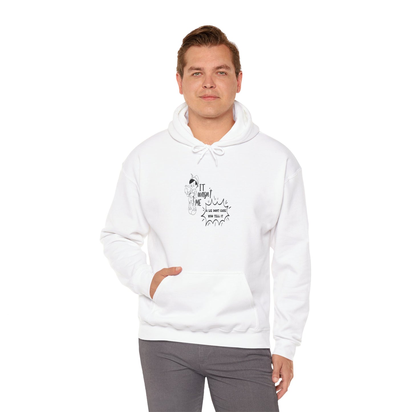 Hooded Sweatshirt - A Lie Don't Care