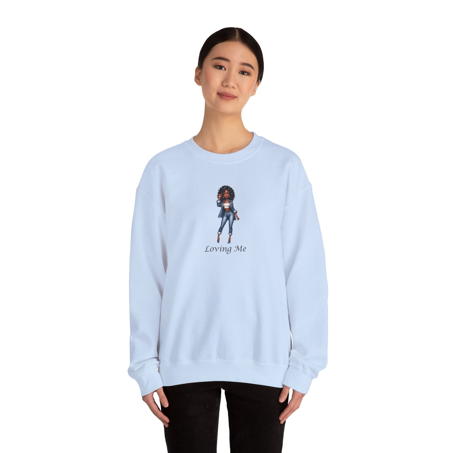 Crewneck Sweatshirt Loving Me