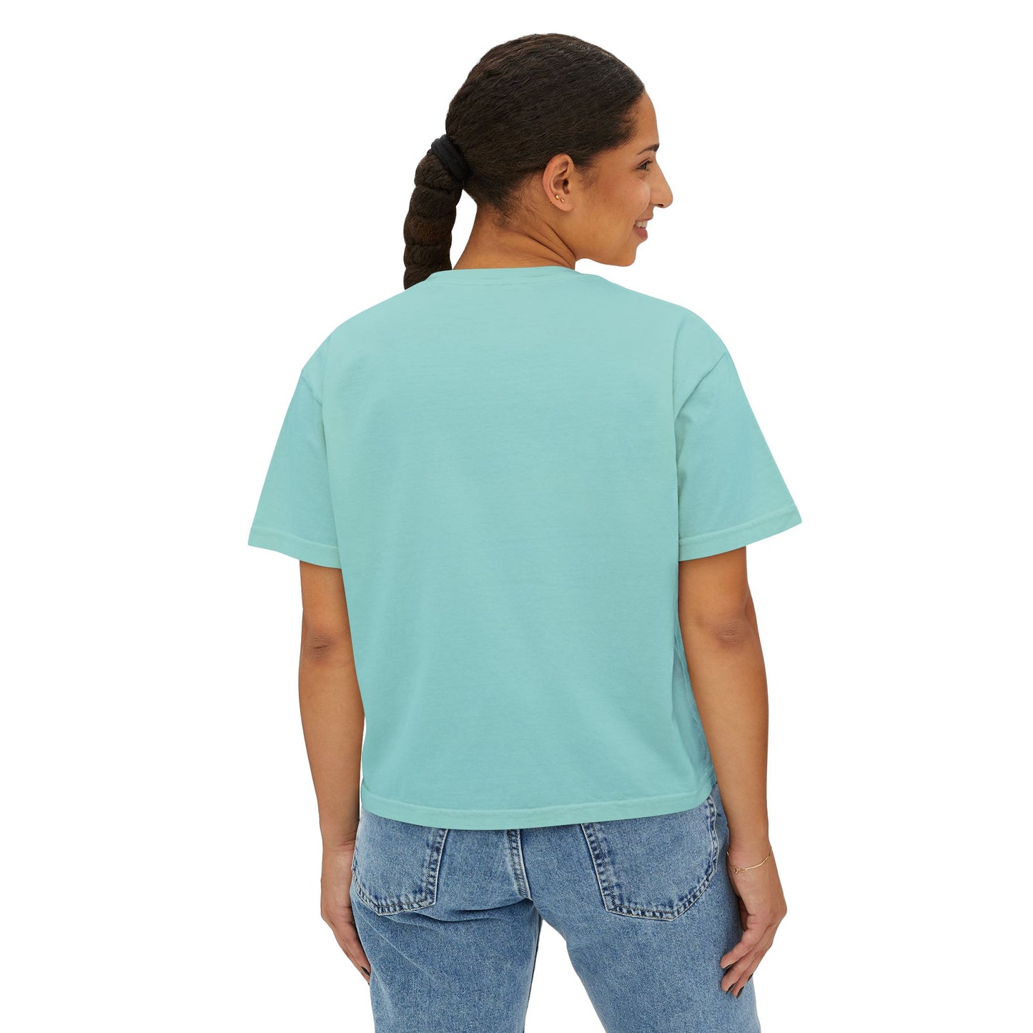 Boxy Tee Love Grows Here Shirt