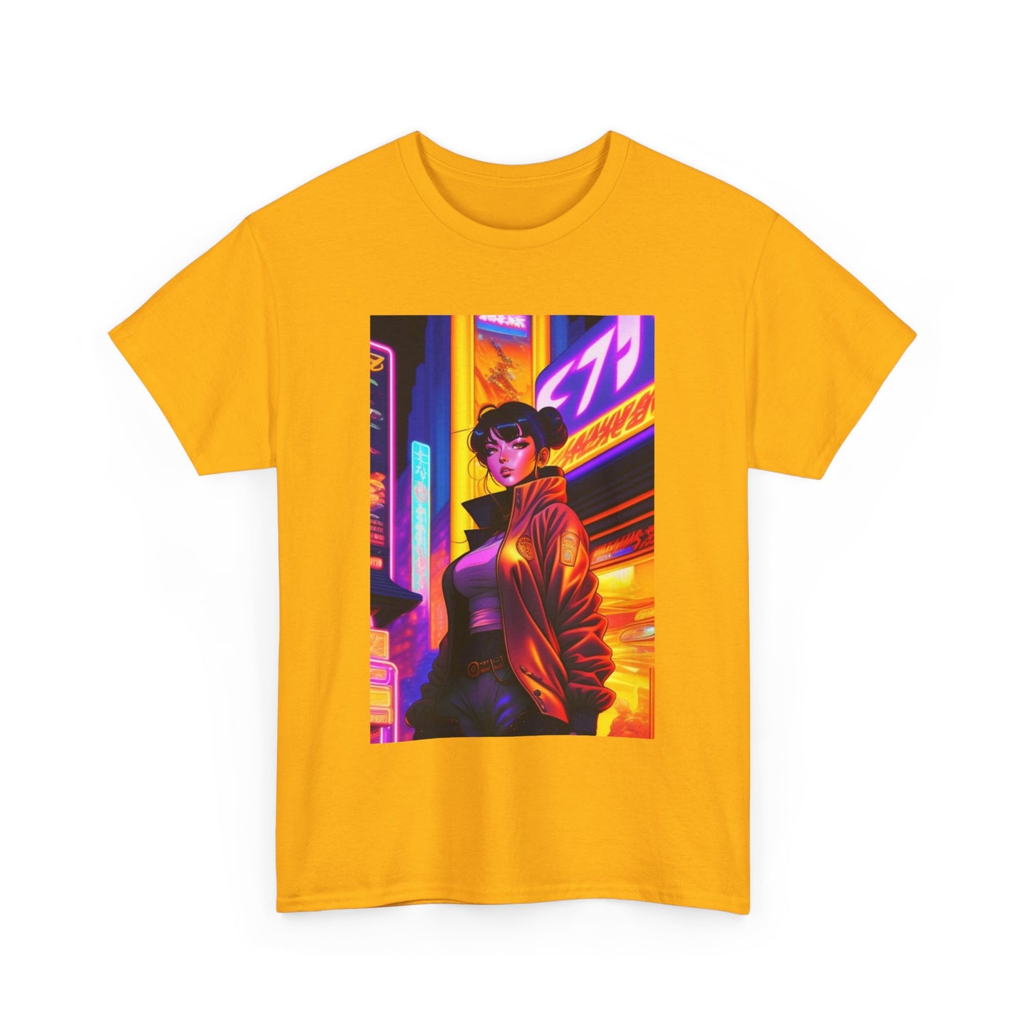 Vibrant Urban Art Tee | Unisex Cotton T-Shirt Inspired by City Life, Casual Wear, Gift for Art Lovers, Artistic Apparel, Streetwear Style