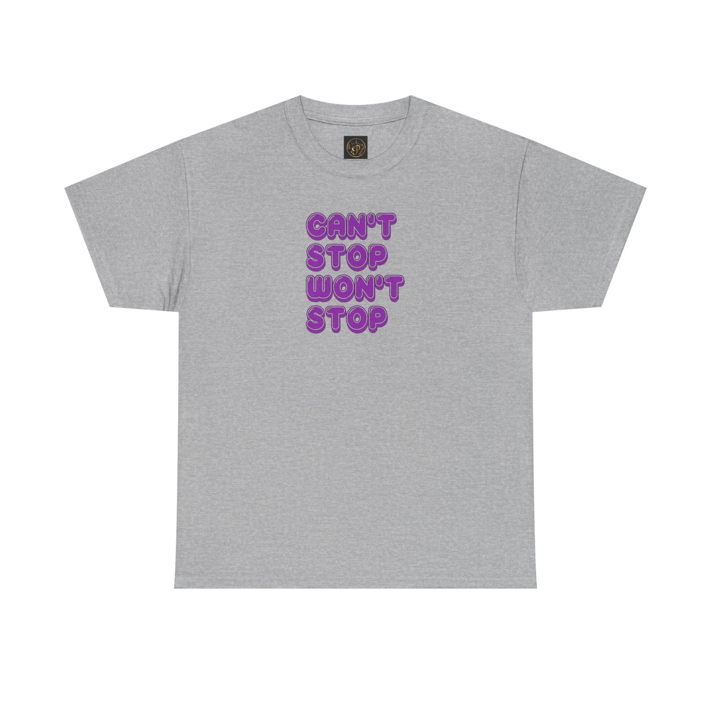 Cotton Tee - Can't Stop Won't Stop