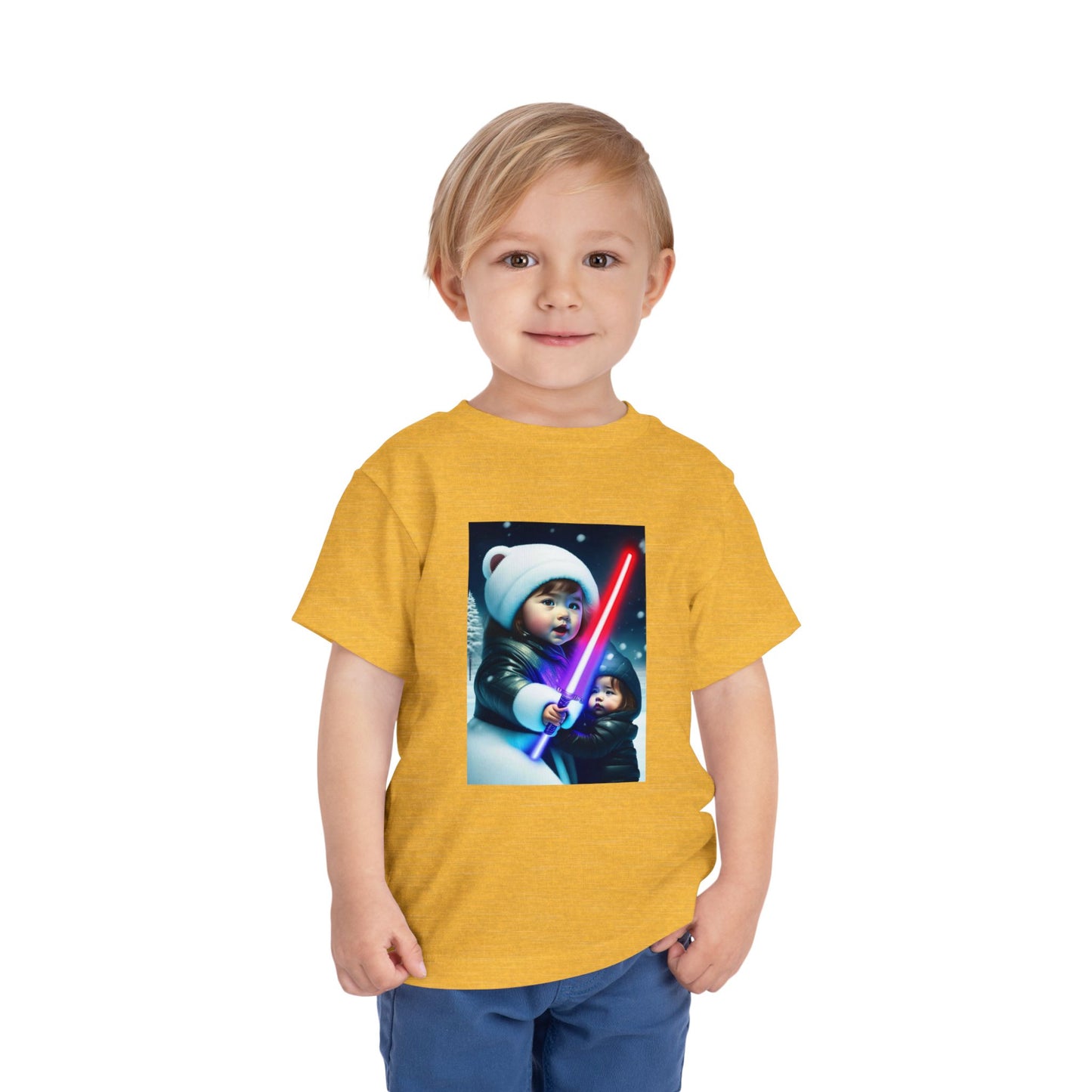 Galactic Adventure Toddler Tee, Kid's Science Fiction Shirt, Star Wars Inspired T-Shirt, Fun Playtime Outfit, Birthday Gift for Kids