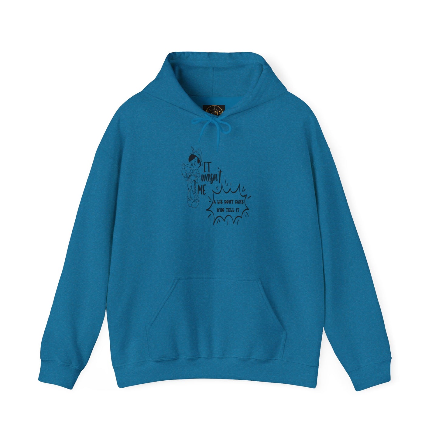 Hooded Sweatshirt Pinocchio and a Lie Design