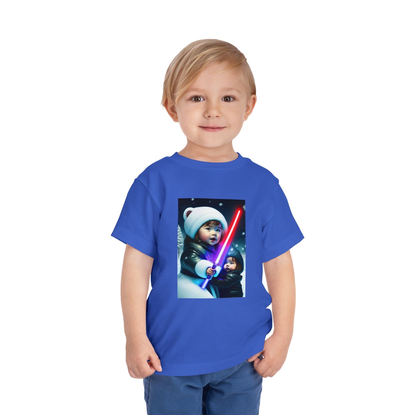Galactic Adventure Toddler Tee, Kid's Science Fiction Shirt, Star Wars Inspired T-Shirt, Fun Playtime Outfit, Birthday Gift for Kids
