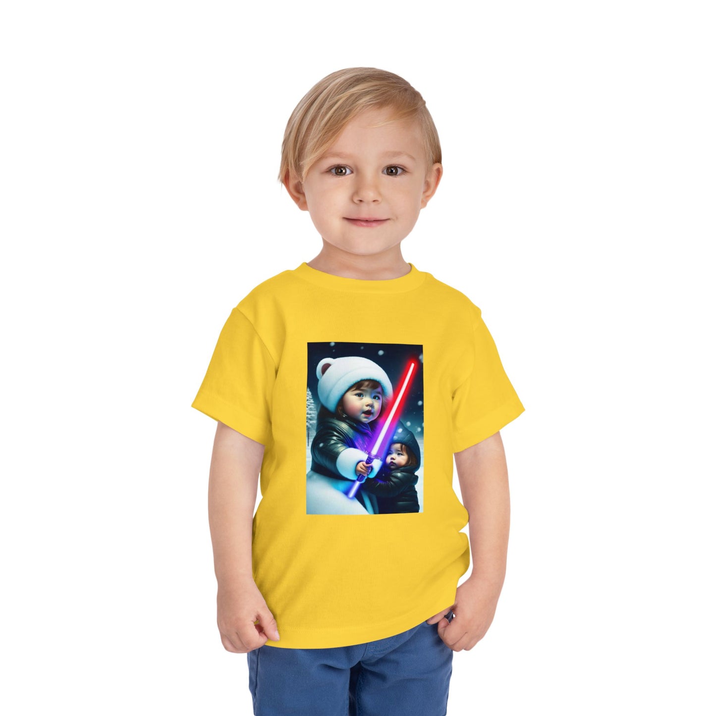 Galactic Adventure Toddler Tee, Kid's Science Fiction Shirt, Star Wars Inspired T-Shirt, Fun Playtime Outfit, Birthday Gift for Kids