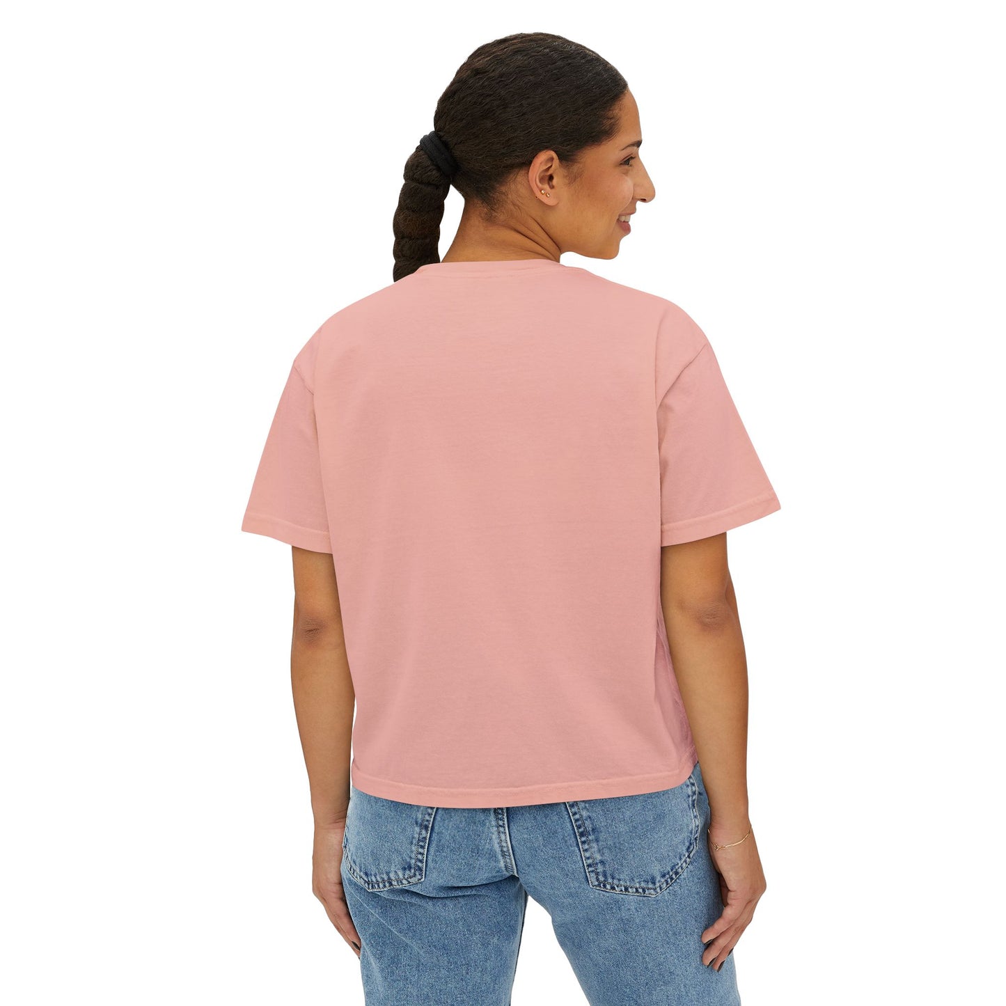 Boxy Tee Love Grows Here Shirt