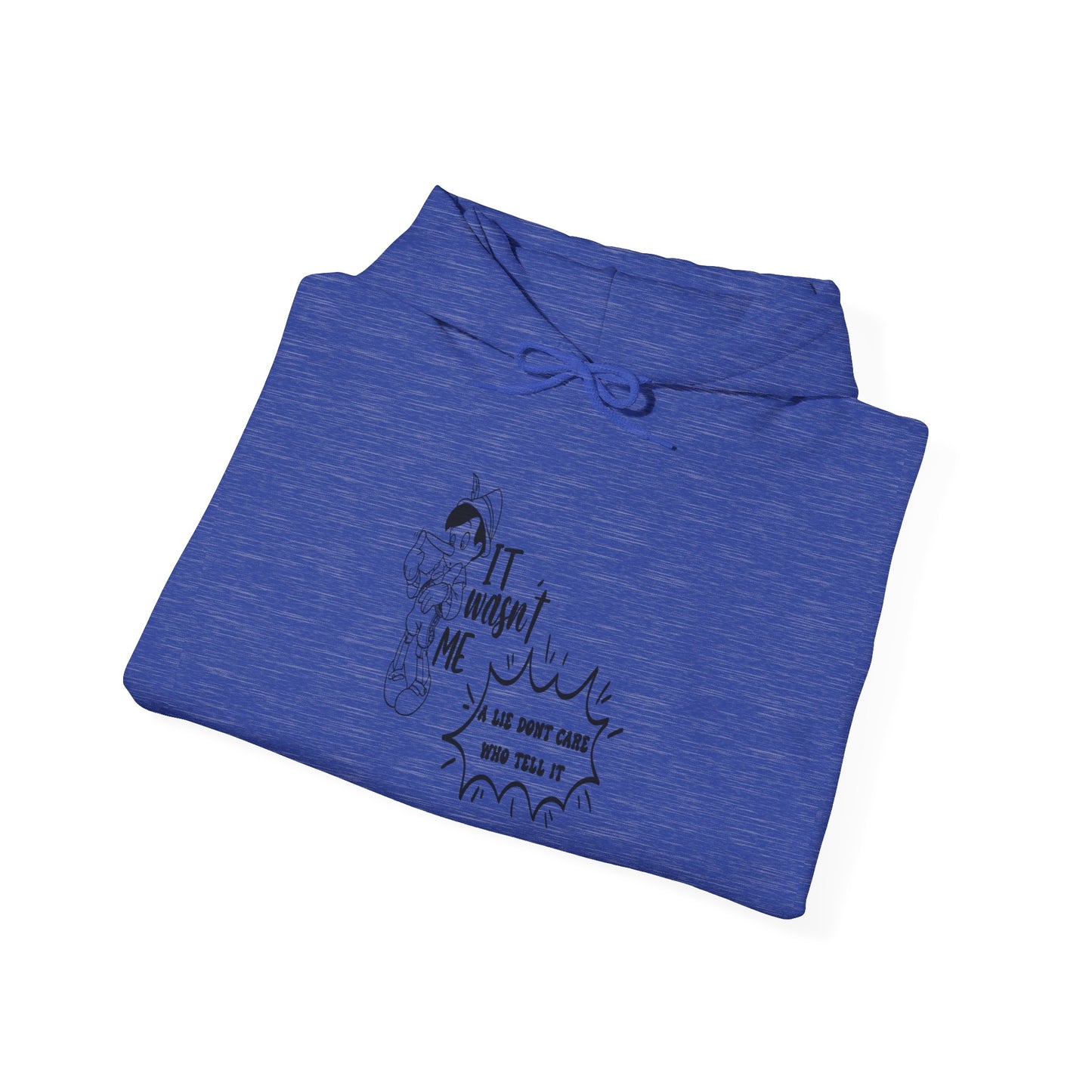 Hooded Sweatshirt Pinocchio and a Lie Design