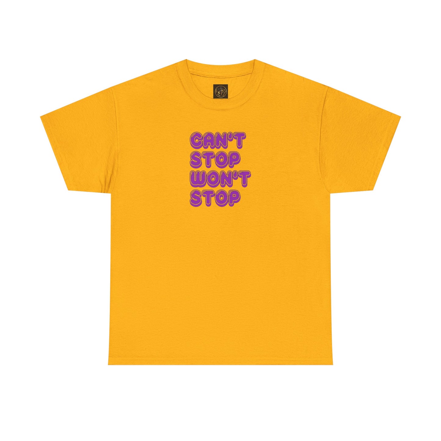 Cotton Tee - Can't Stop Won't Stop