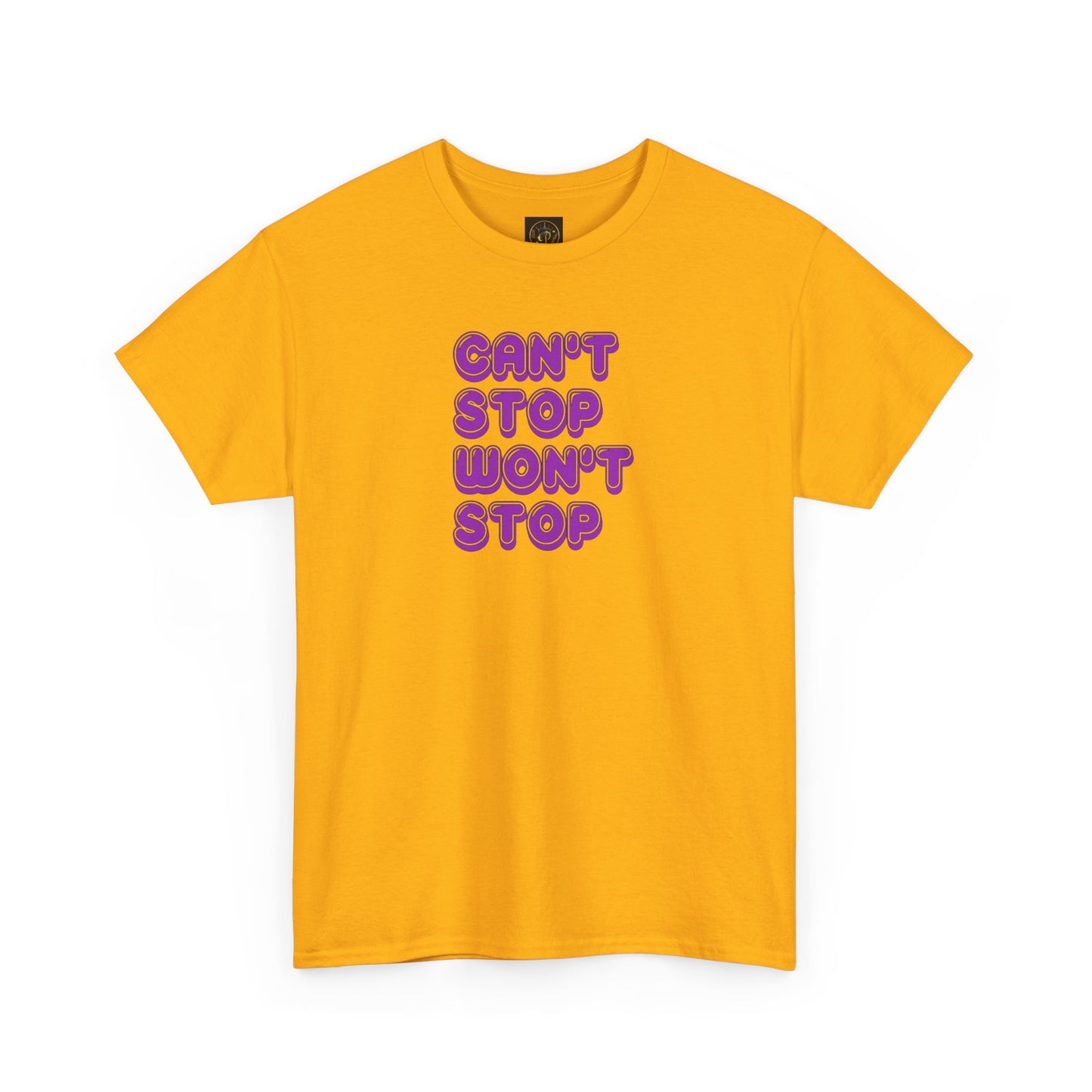 Cotton Tee - Can't Stop Won't Stop