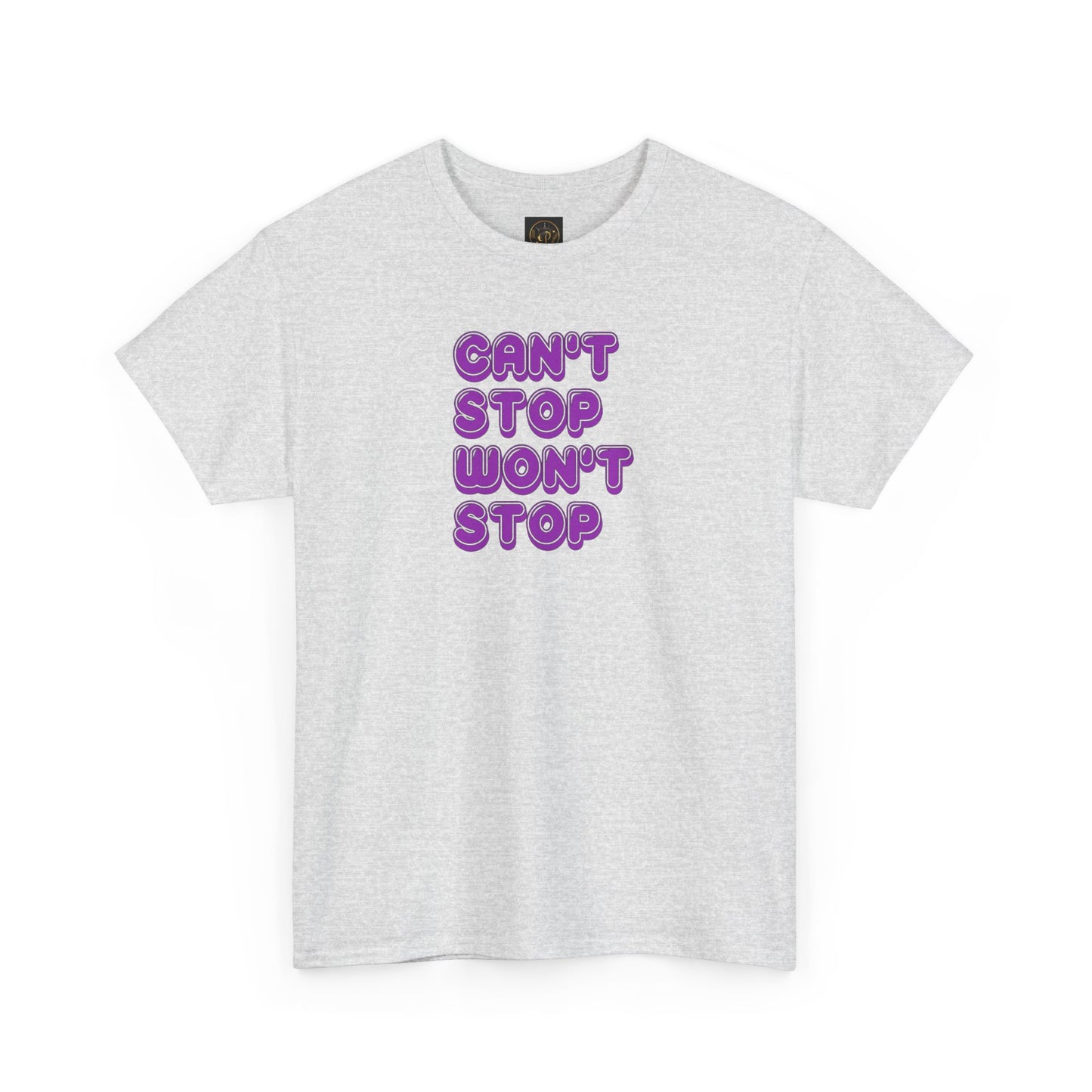 Cotton Tee - Can't Stop Won't Stop