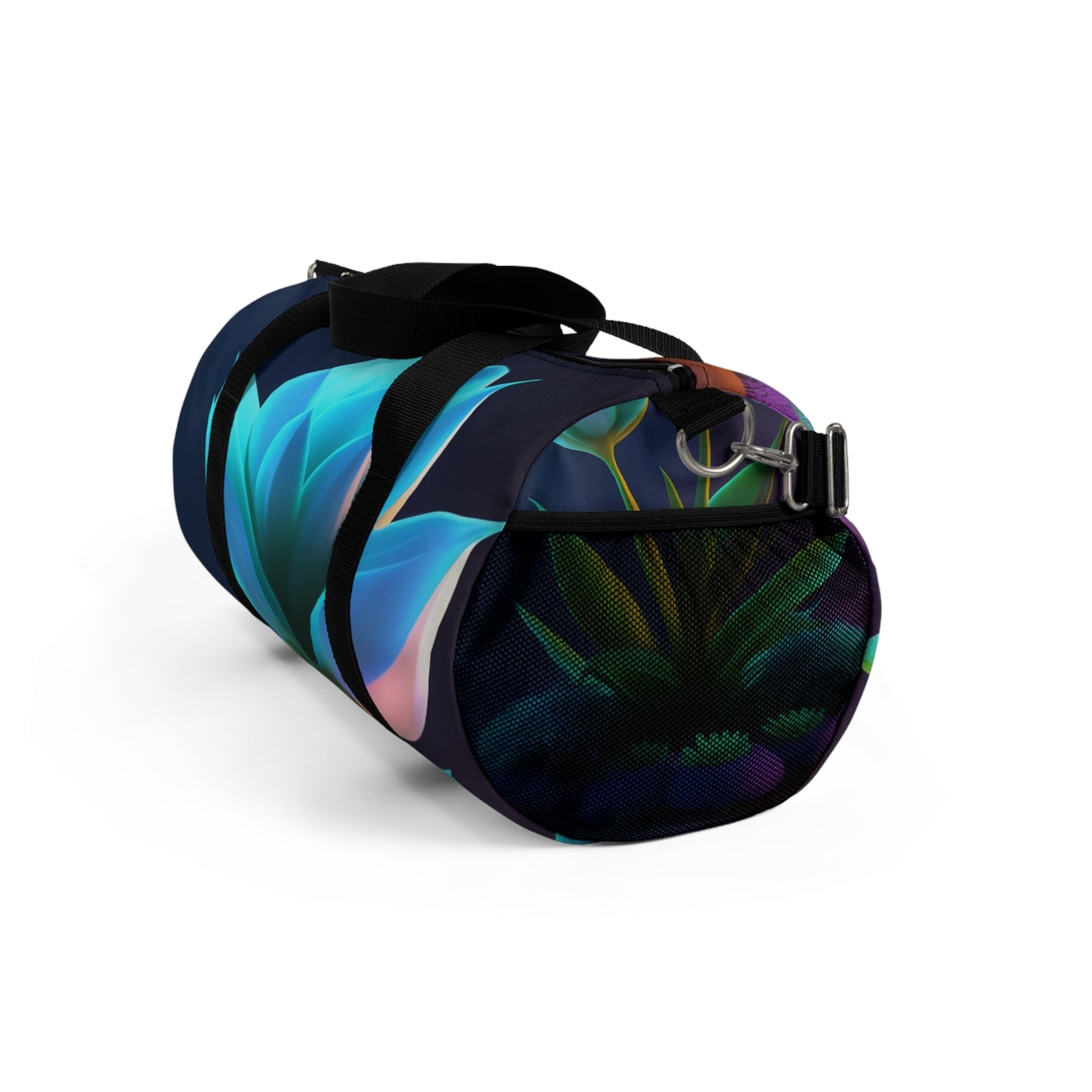 Vibrant Floral Duffel Bag - Perfect for Gym, Travel, Dance, Weekend Getaways, Flower Lovers
