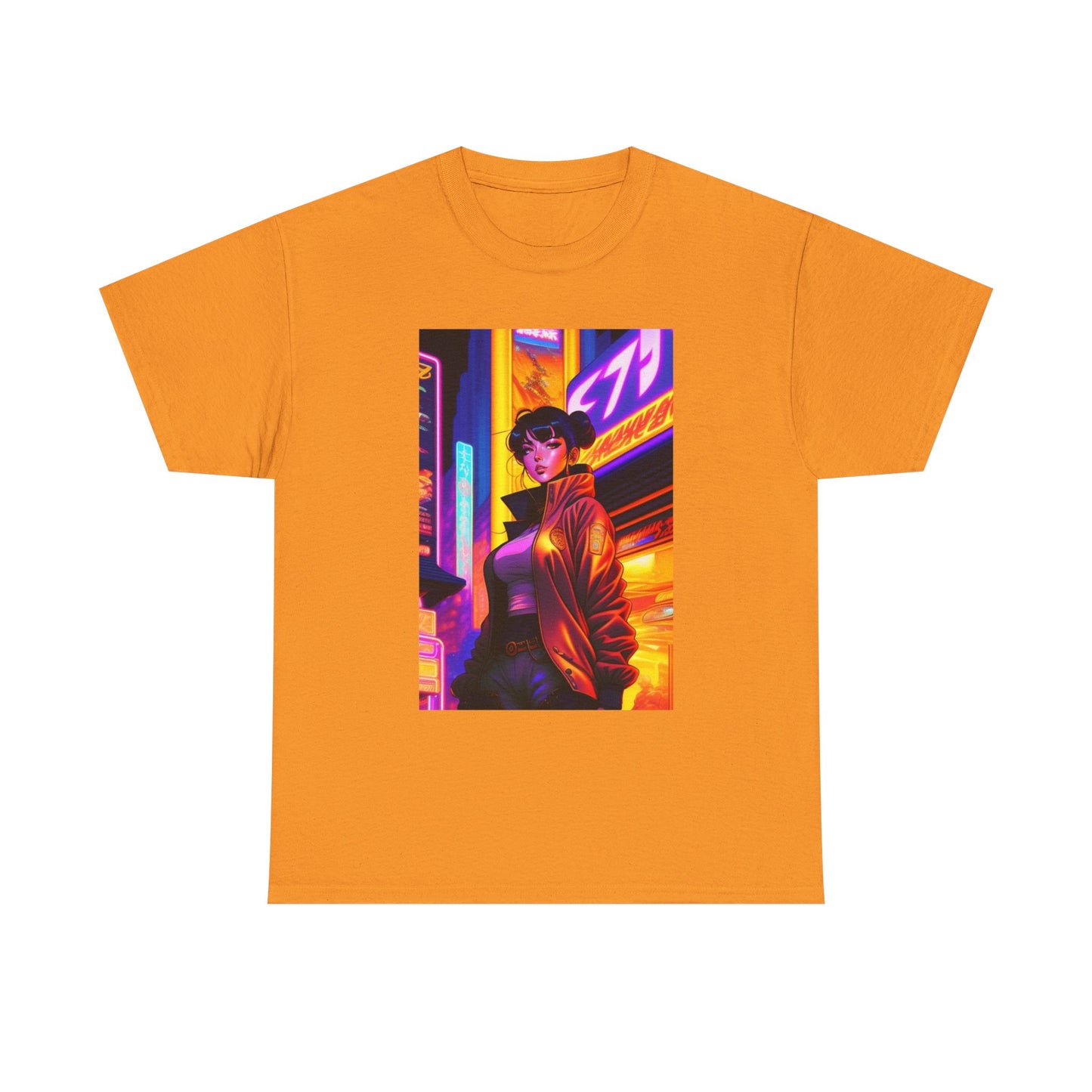 Vibrant Urban Art Tee | Unisex Cotton T-Shirt Inspired by City Life, Casual Wear, Gift for Art Lovers, Artistic Apparel, Streetwear Style