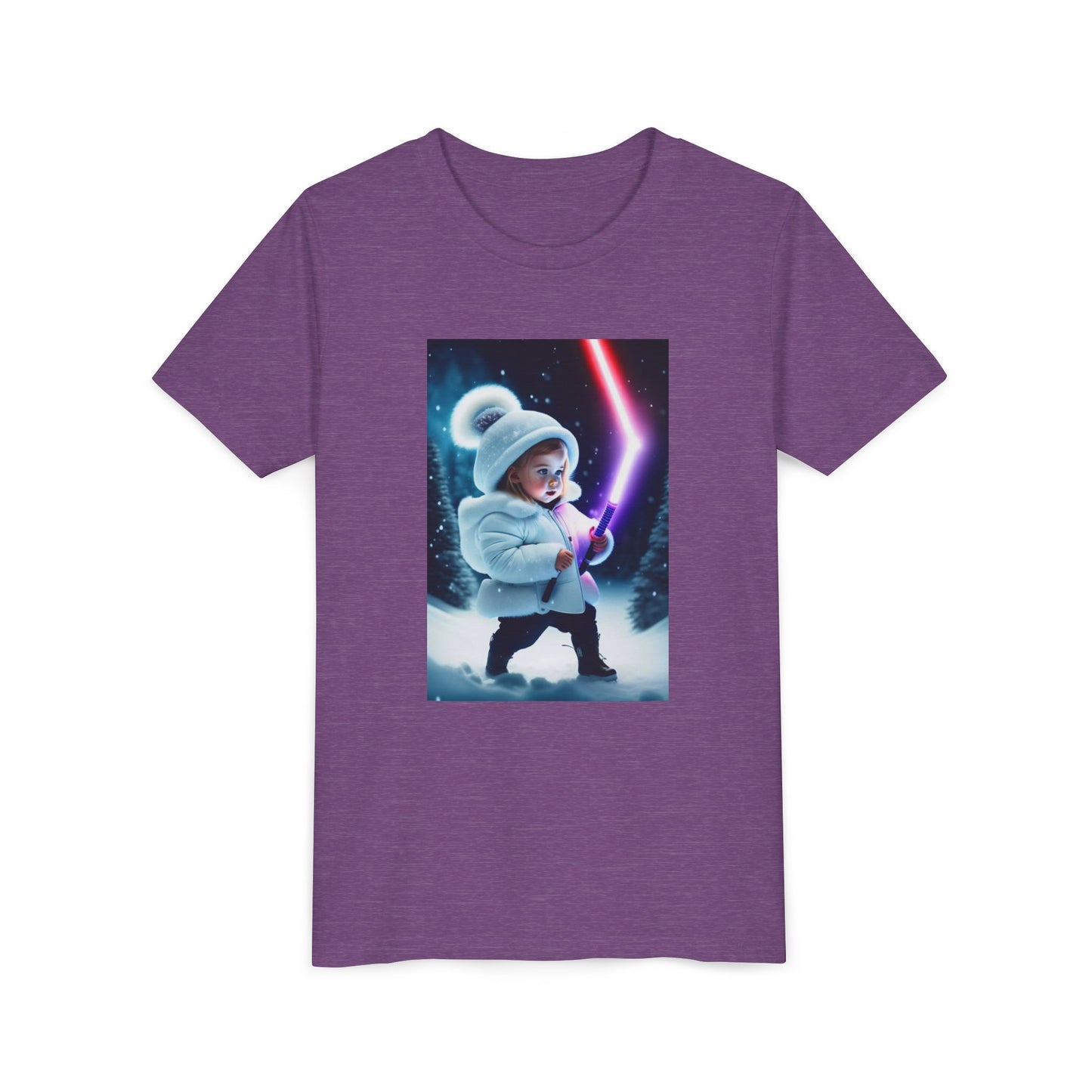 Youth Short Sleeve Tee - Cool Jedi Kid Design, Star Wars Inspired, Perfect for Birthdays, Playtime, and Pretend Adventures