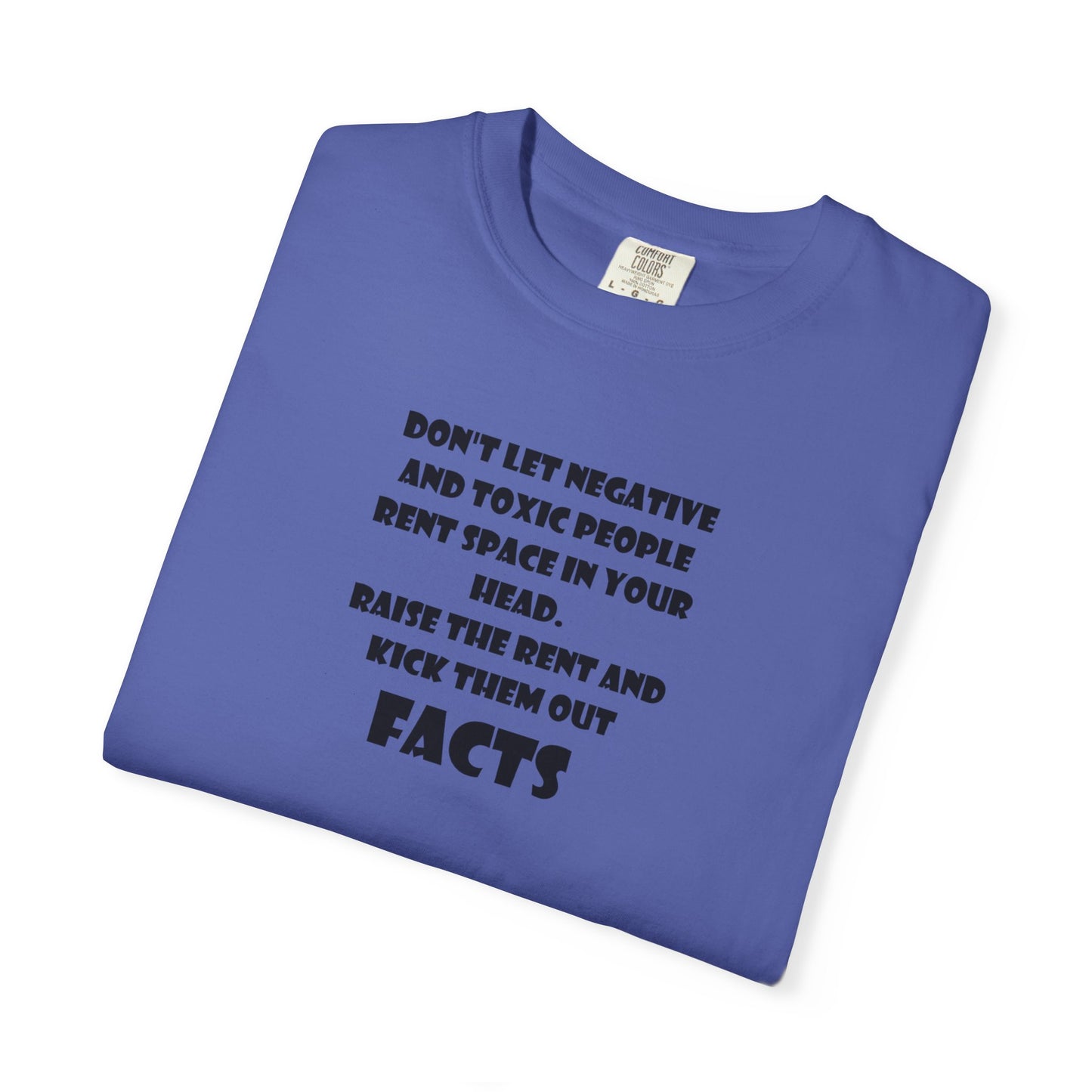Graphic T-Shirt - Don't Let Negative Toxic People Rent Space In Your Head