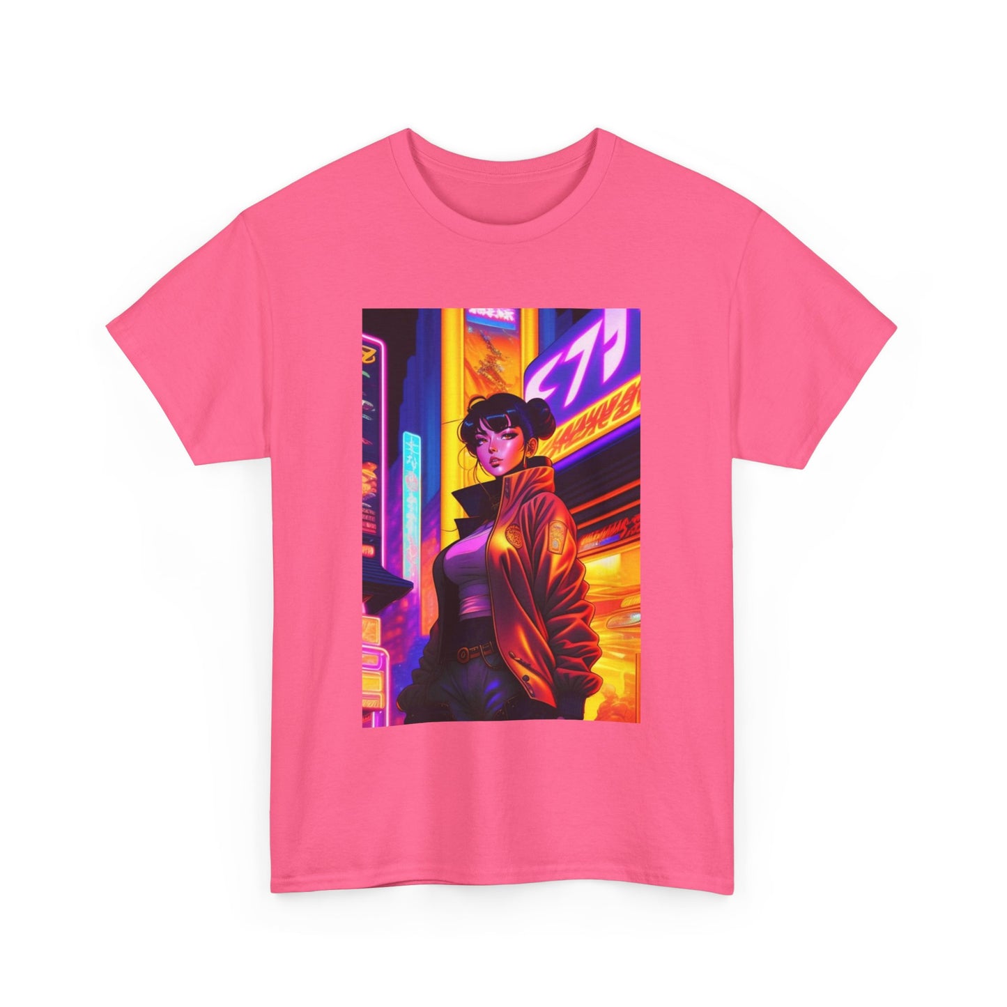 Vibrant Urban Art Tee | Unisex Cotton T-Shirt Inspired by City Life, Casual Wear, Gift for Art Lovers, Artistic Apparel, Streetwear Style