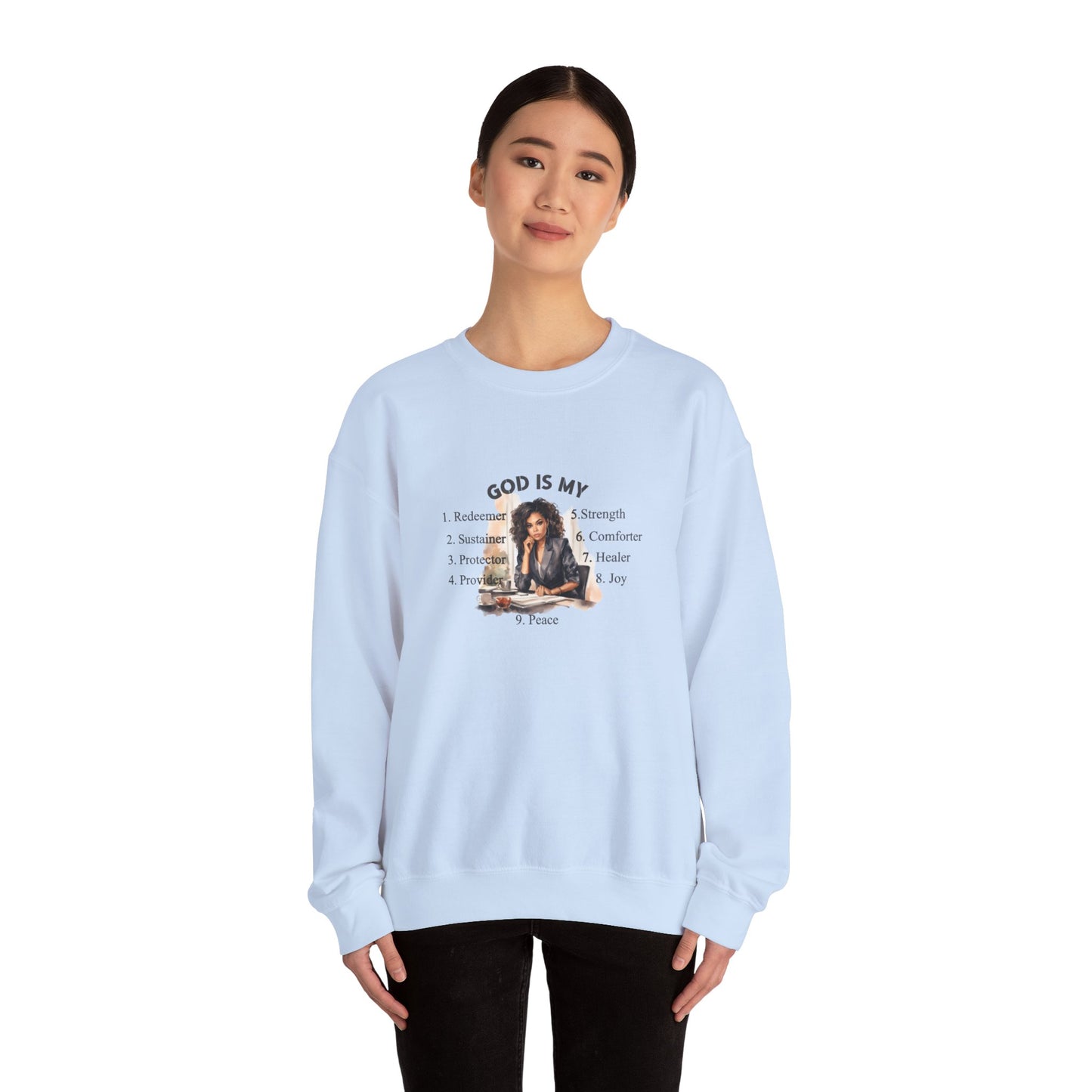 Religious Sweatshirt God is My Everything